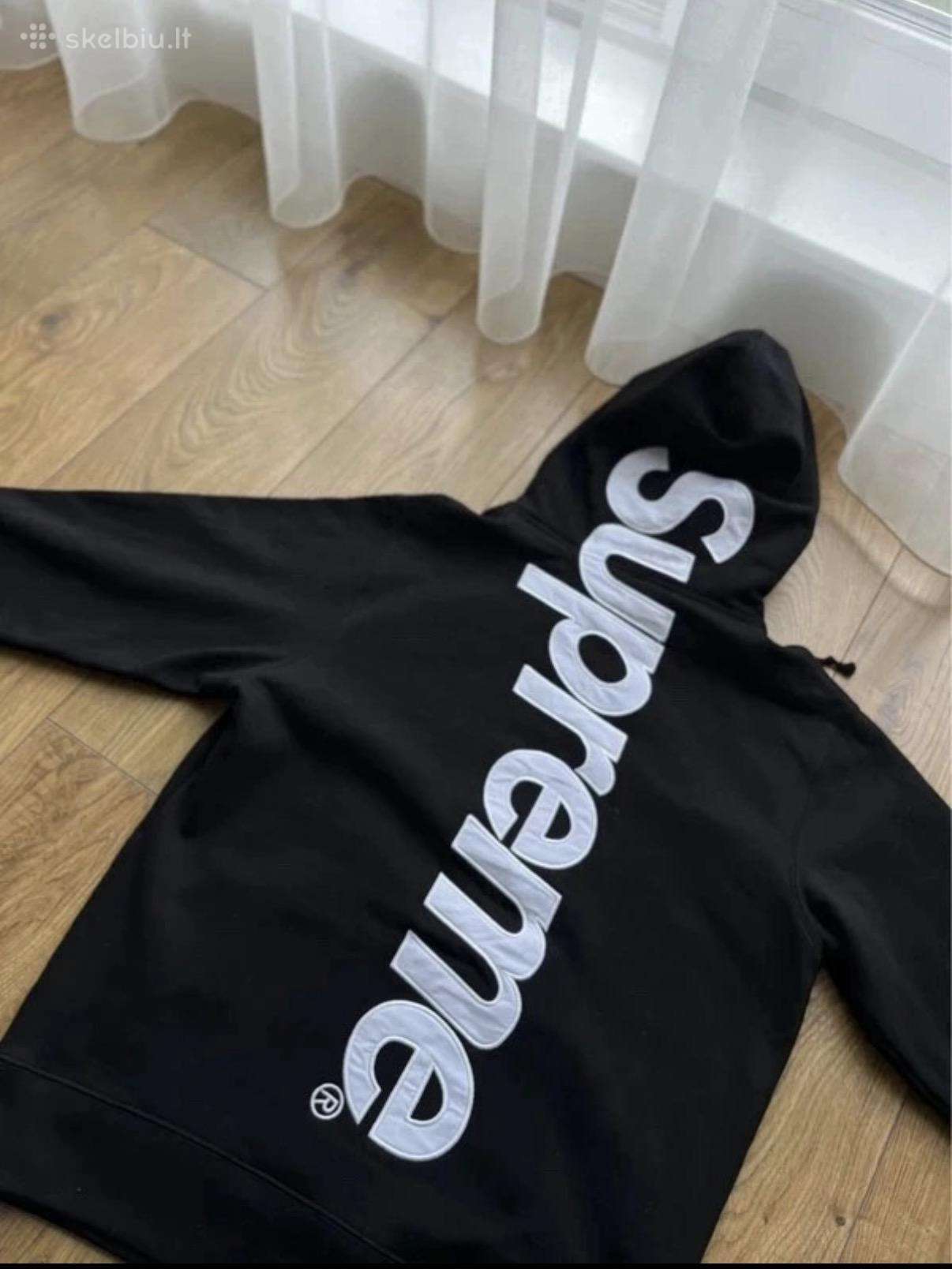 Supreme Satin Appliquhooded Sweatshirt