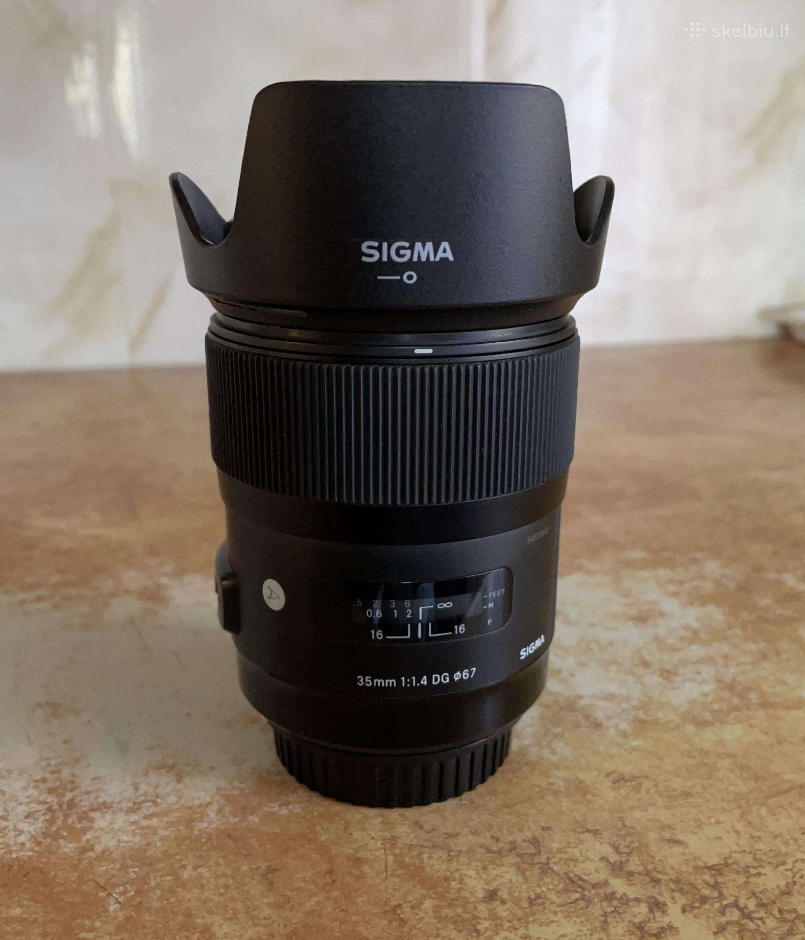Sigma 35mm F1.4 Dg Hsm Art (Canon)