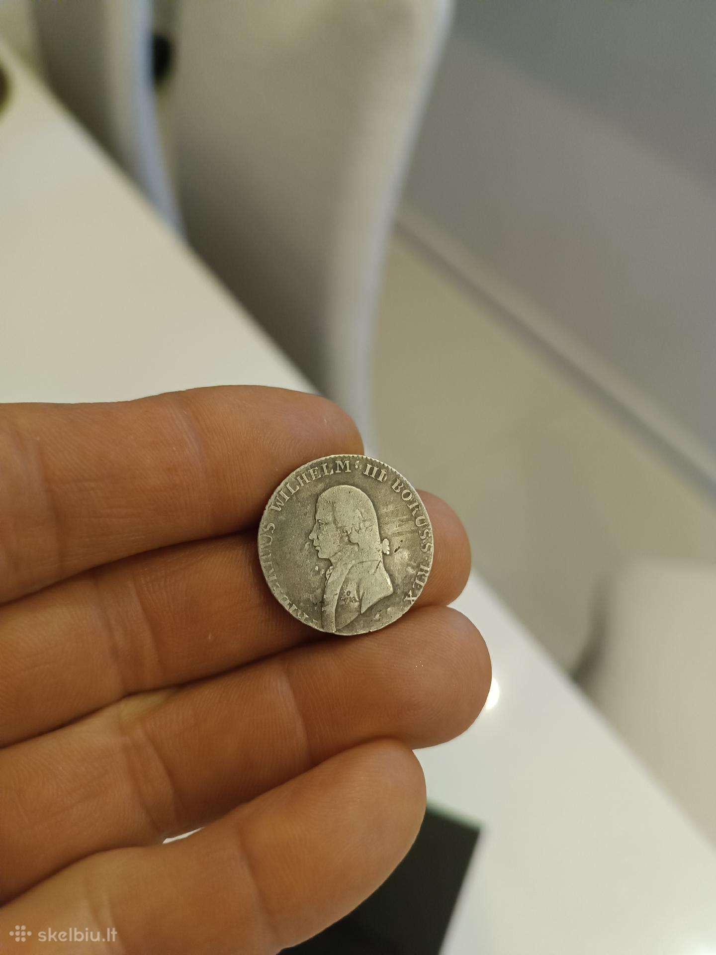 Prūsijos karalystės sidabrinė moneta