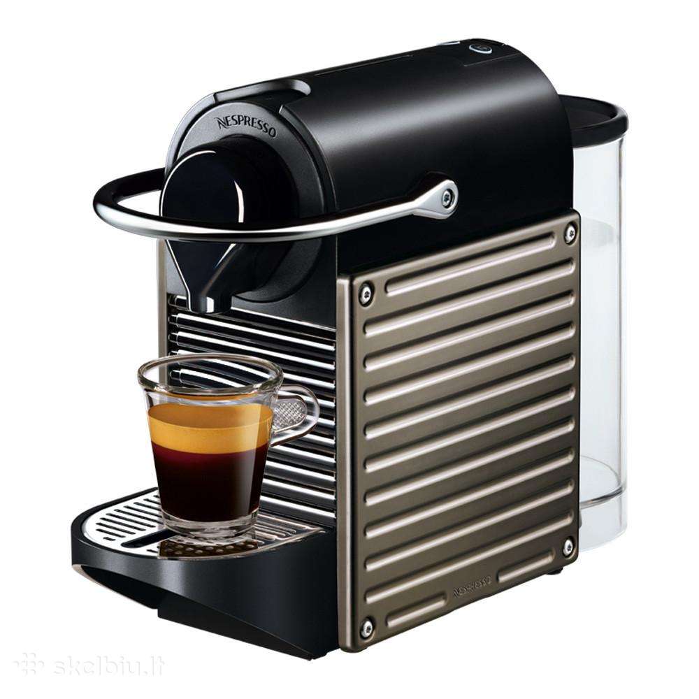 Naujas Nespresso kavos aparatas Pixie