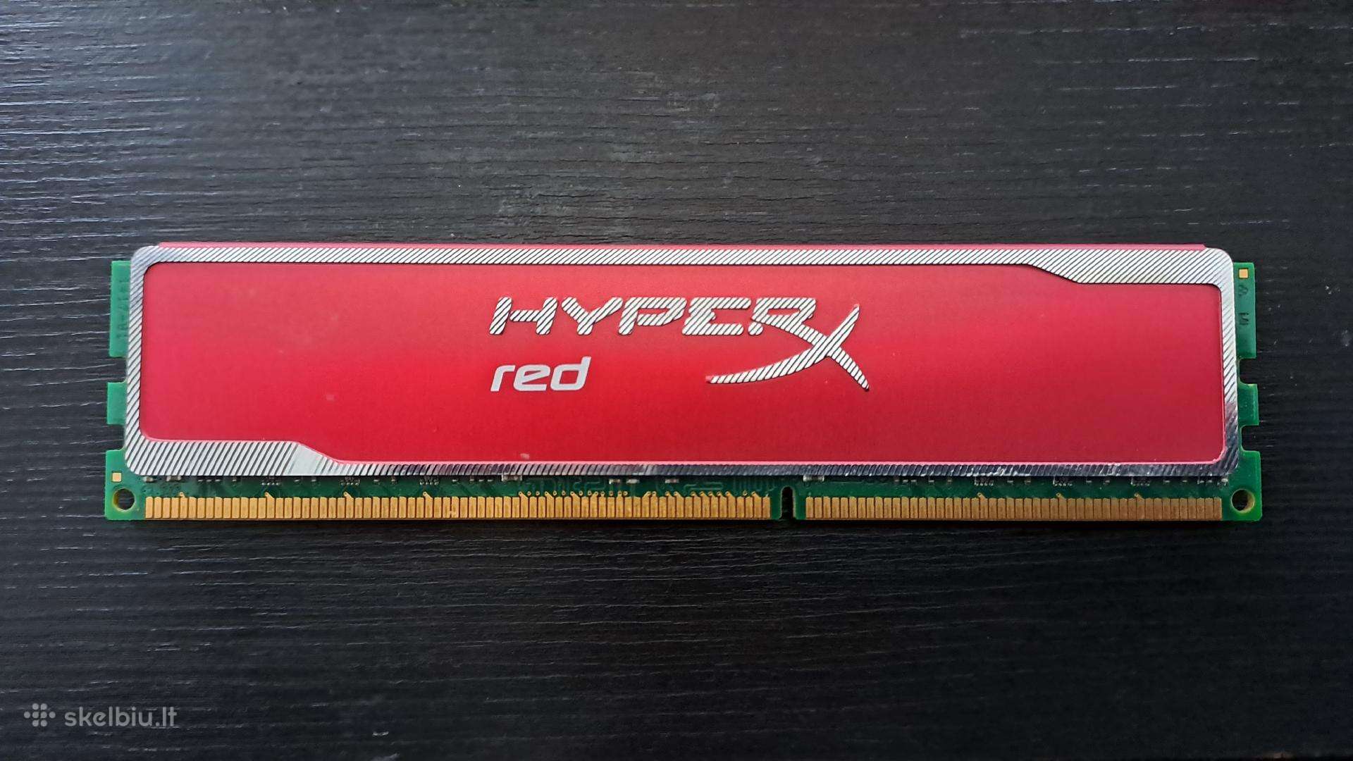 Kingston Hyperx Red 8gb 1600mhz Ddr3