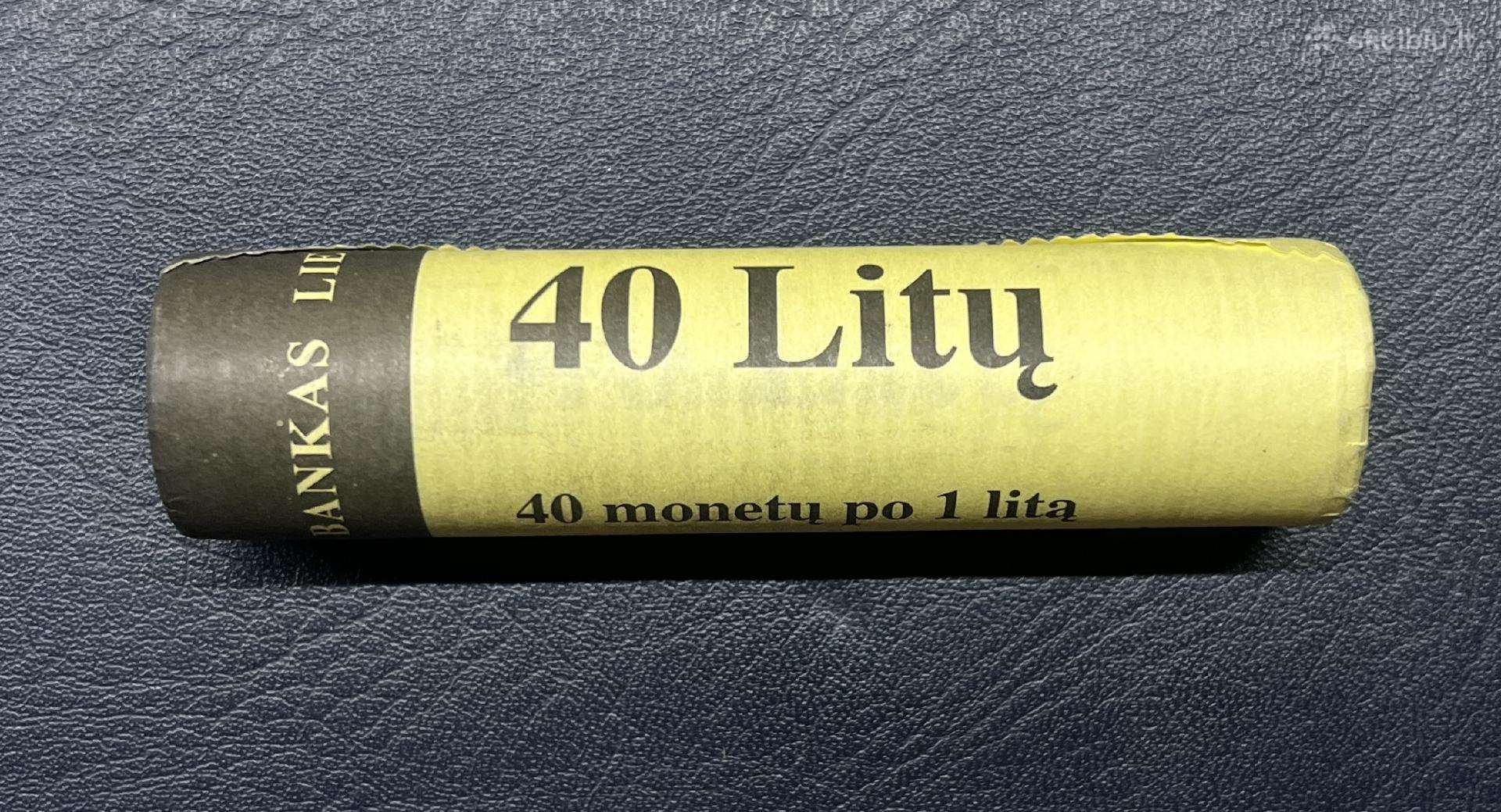 1999 metų 1 lito moneta - Baltijos keliui