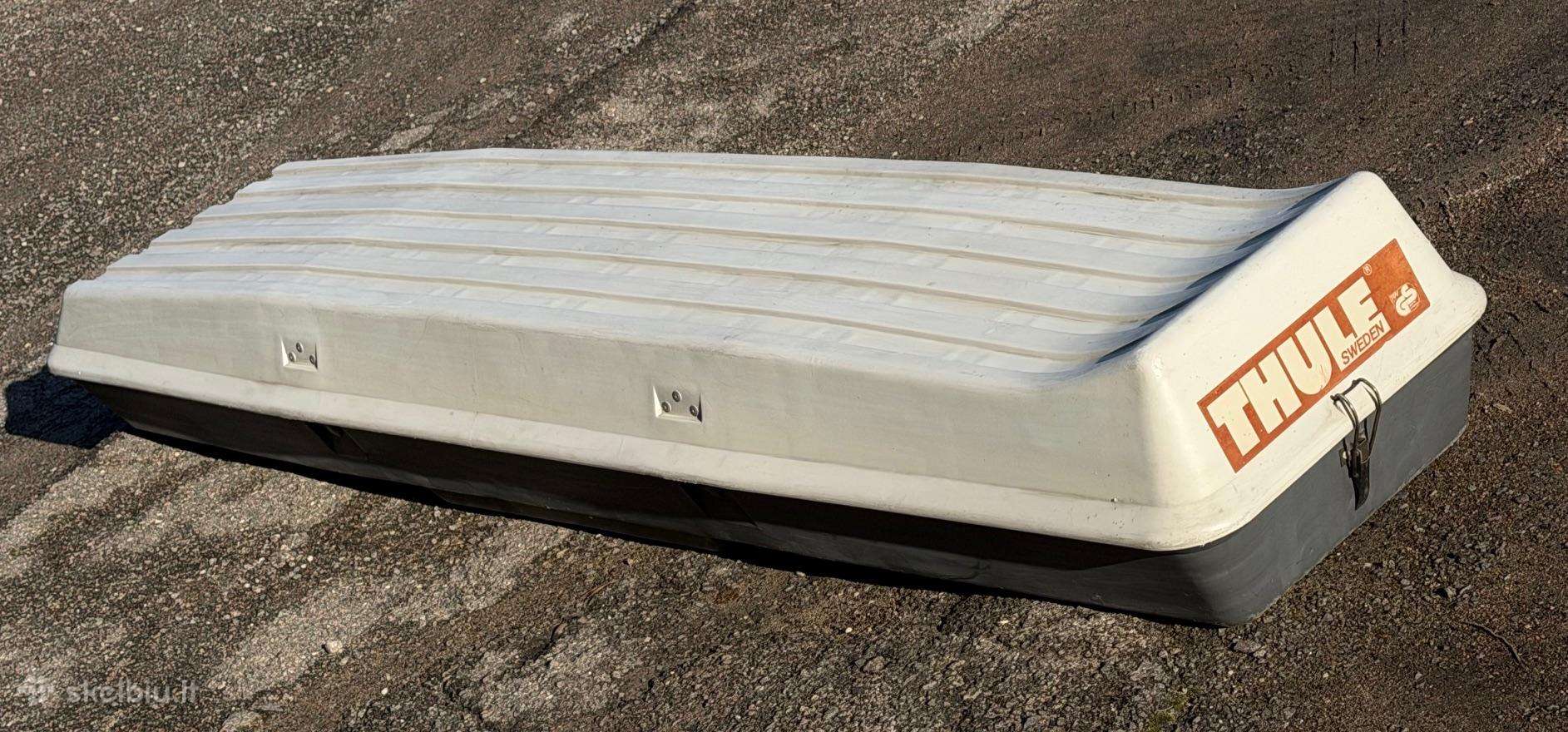 Automobilio stogo bagažinė slidėms Thule 230x55x35