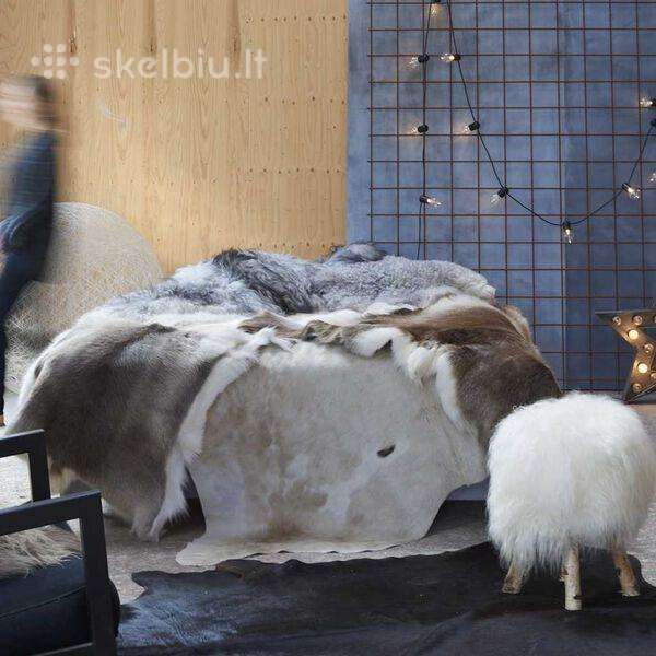 Natūralios karvės odos kilimas vidaxl(284344)
