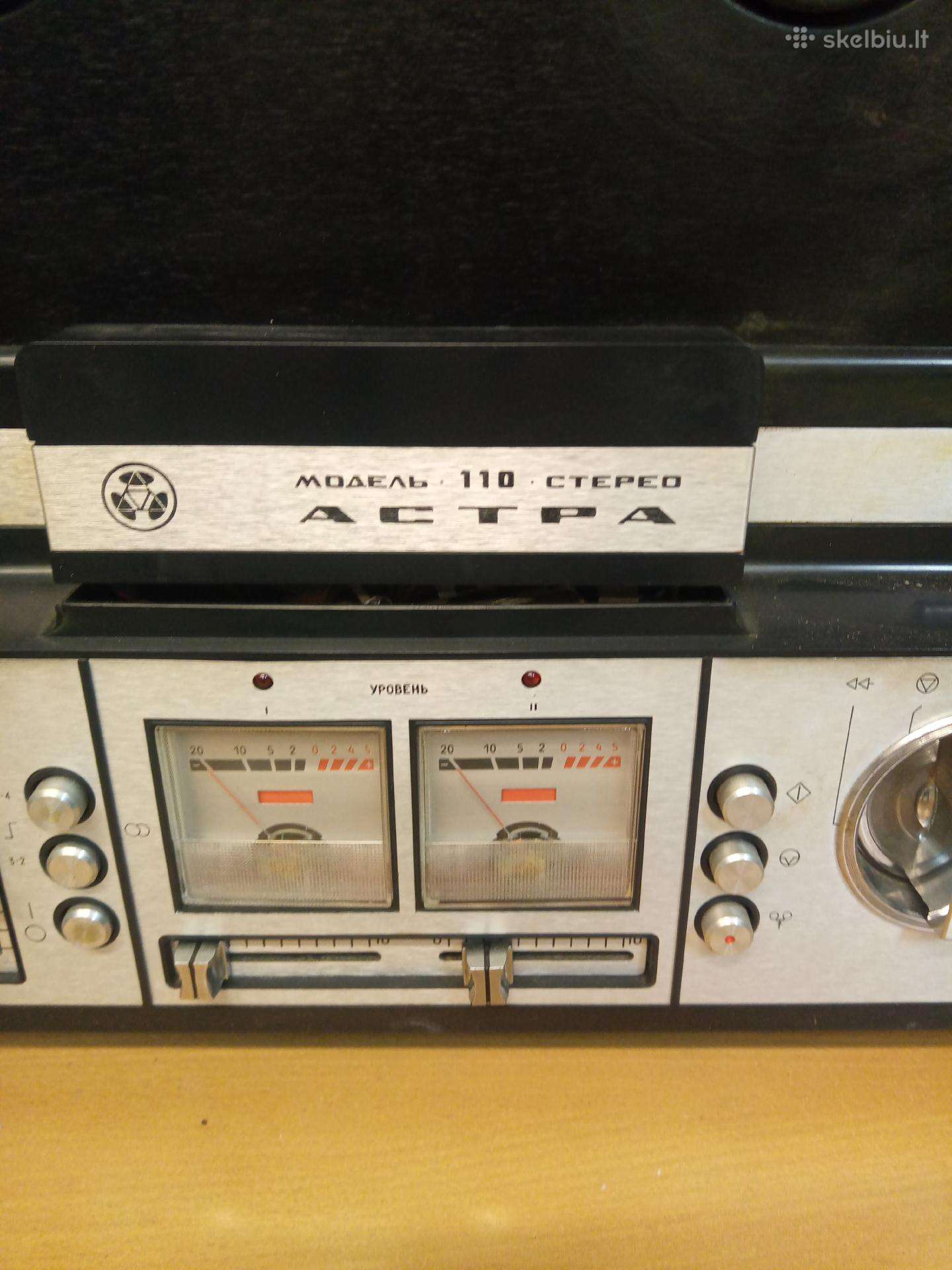 Senas juostinis magnetofonas Astra 110 sterio
