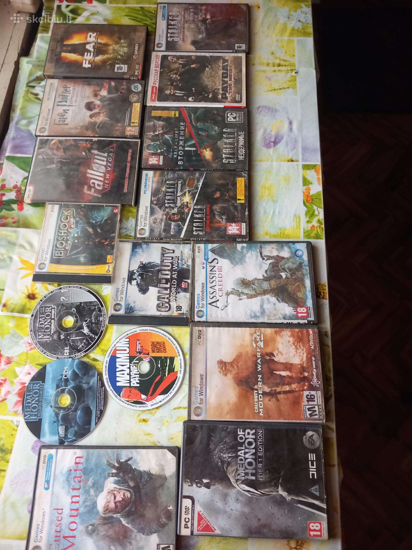 Parduodu Pc kompiuterinius žaidimus