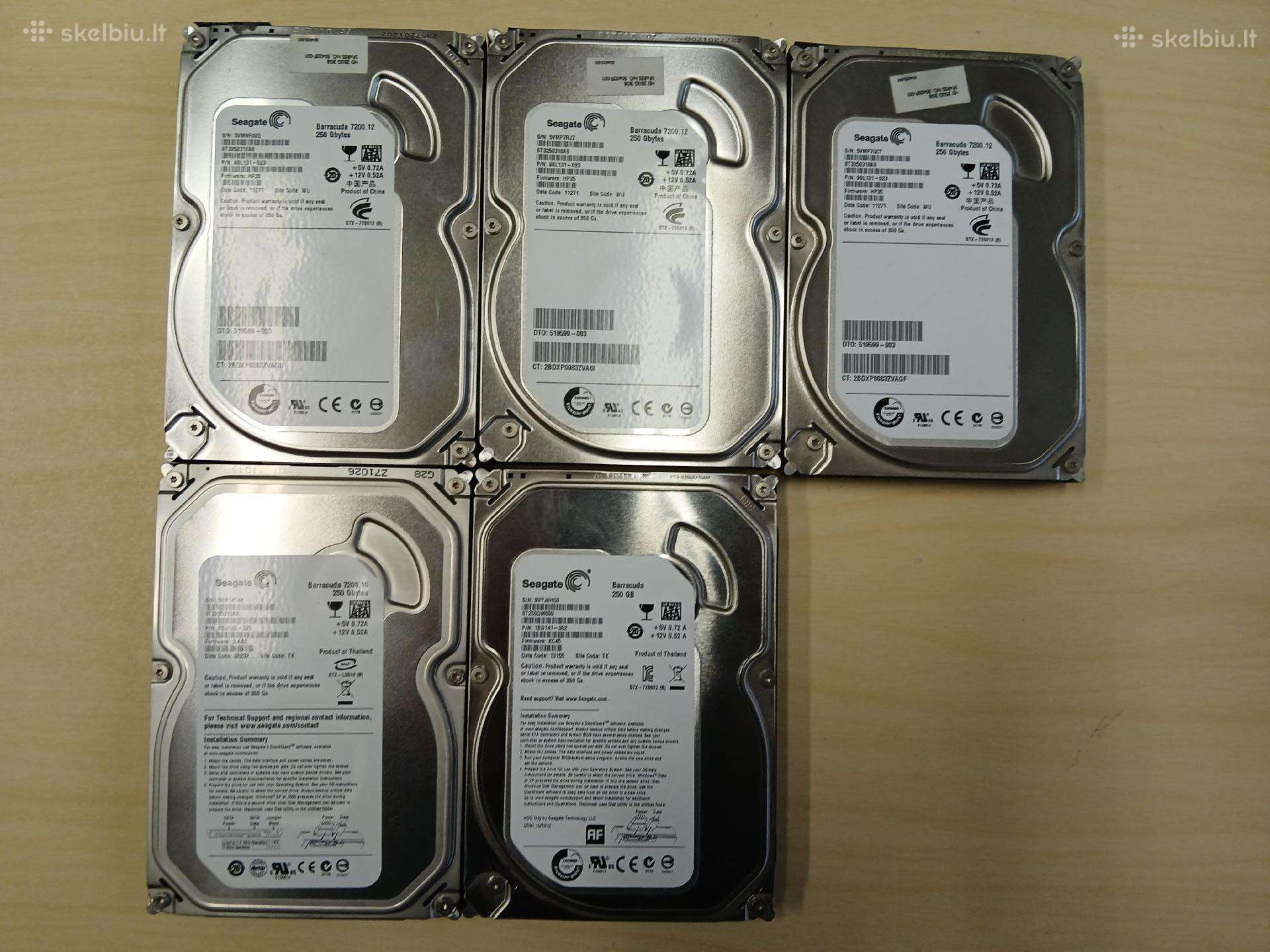 Seagate Barracuda 250 GB Sata HDD (St3250318as)