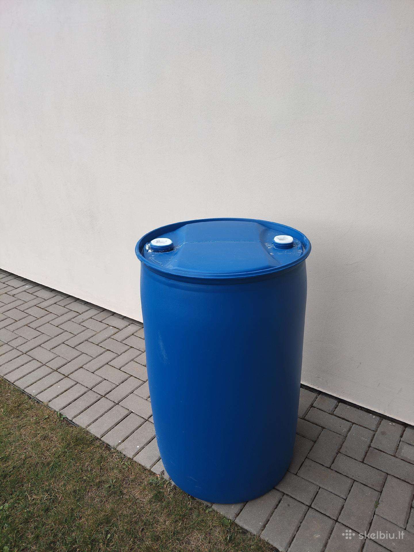 Plastikinė bačka 200 L