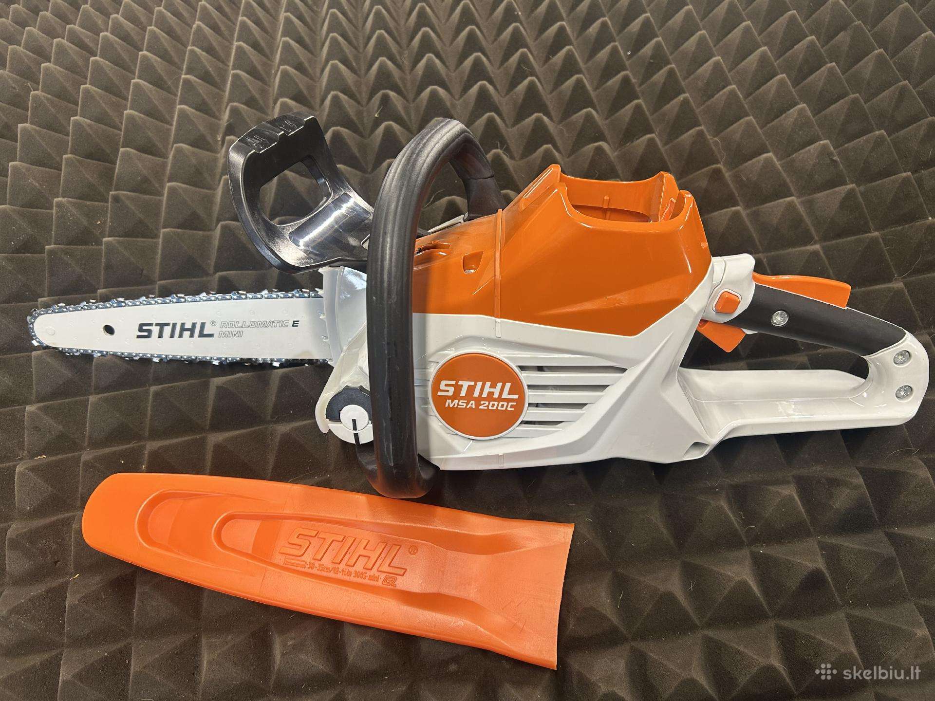 Stihl Msa 200c akumuliatorinis pjūklas