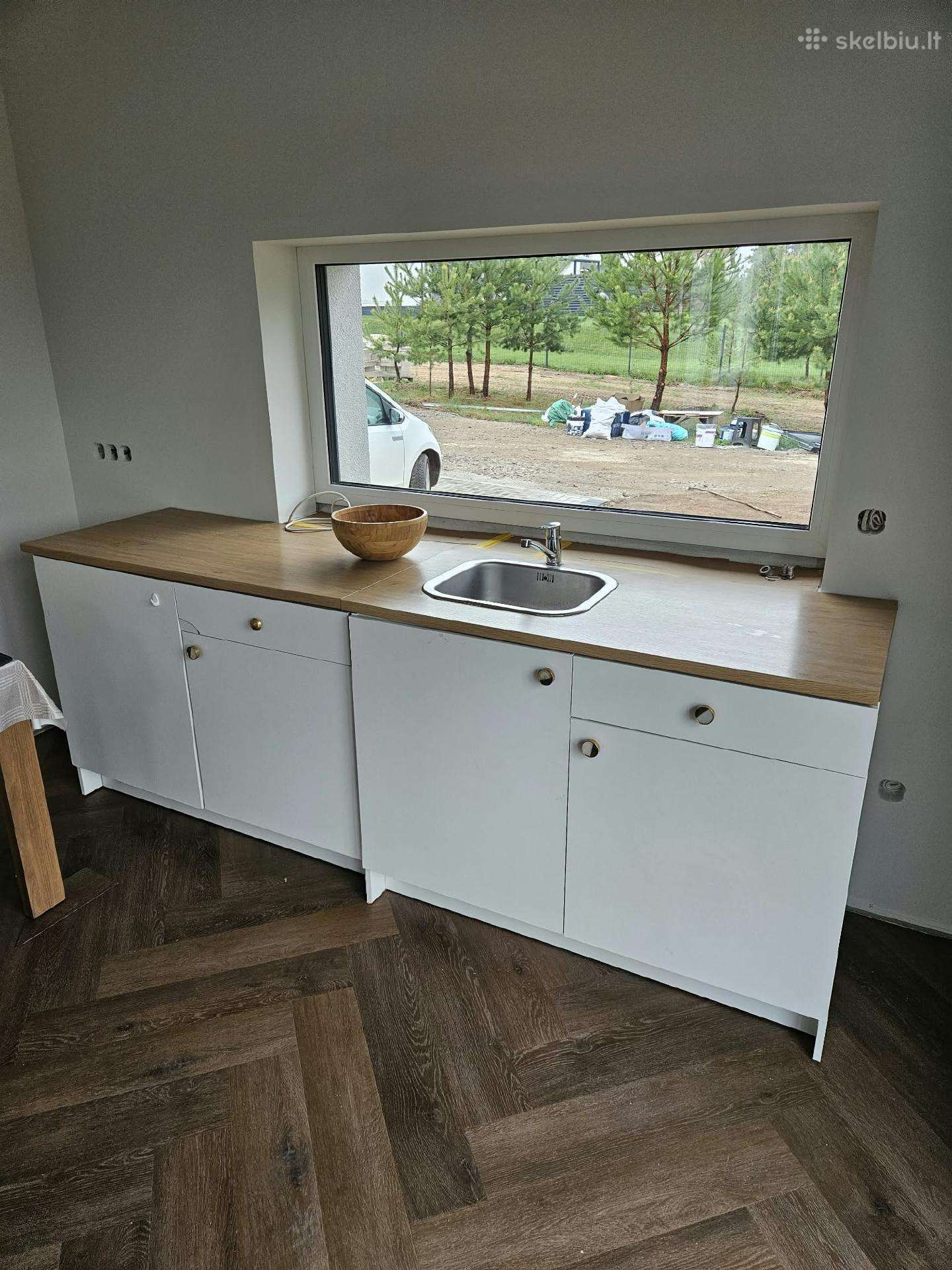 Ikea Knoxhult laikina virtuvė