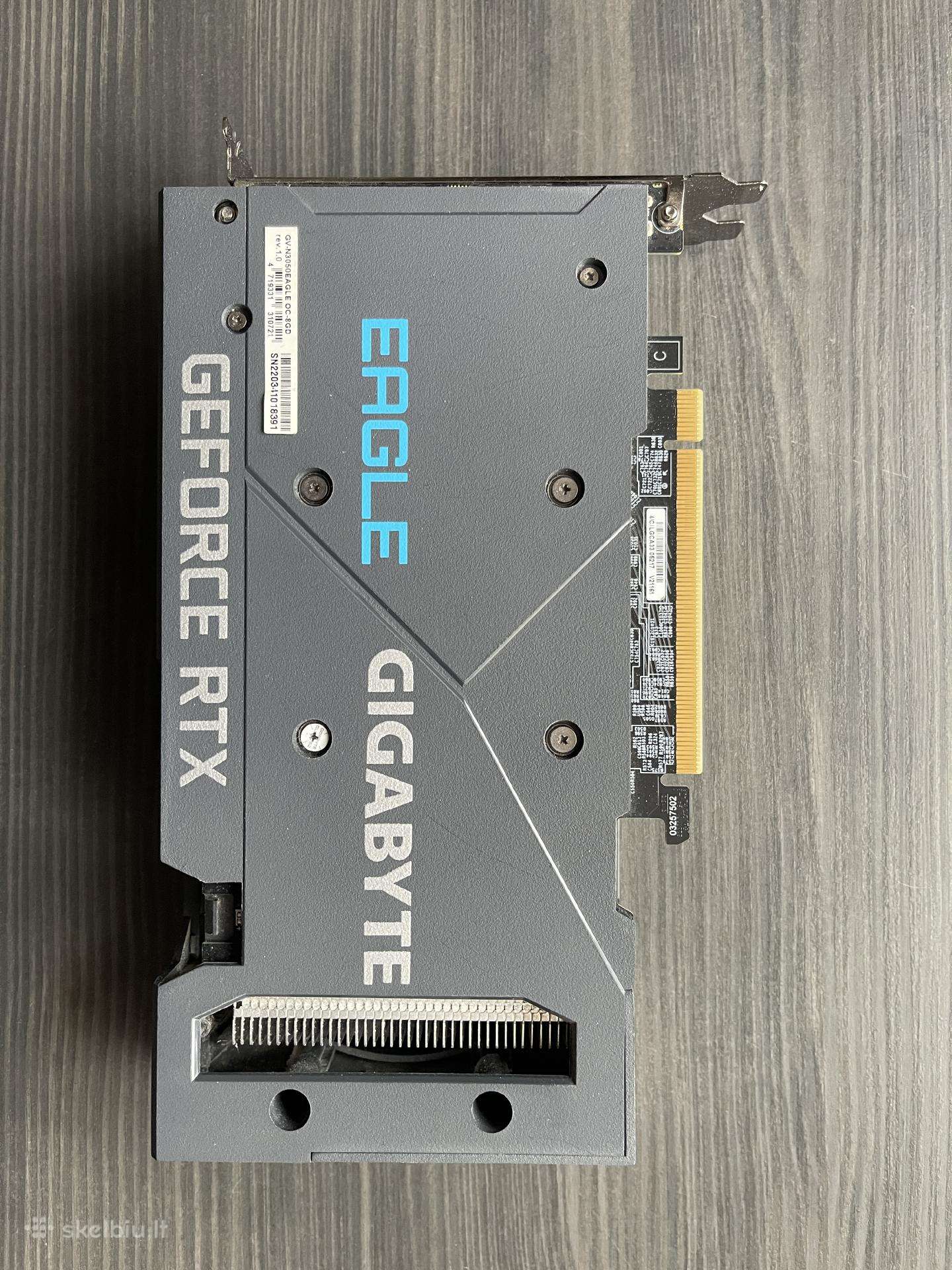 Gigabyte Geforce Rtx 3050 Eagle Oc 8g