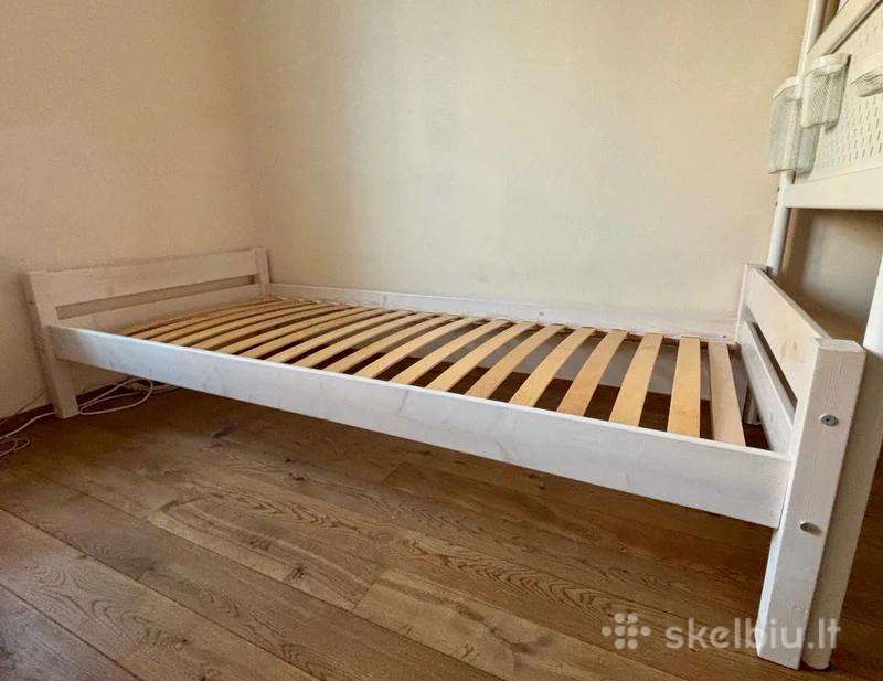 Ikea meninis viengulės lovos rėmas 90x200