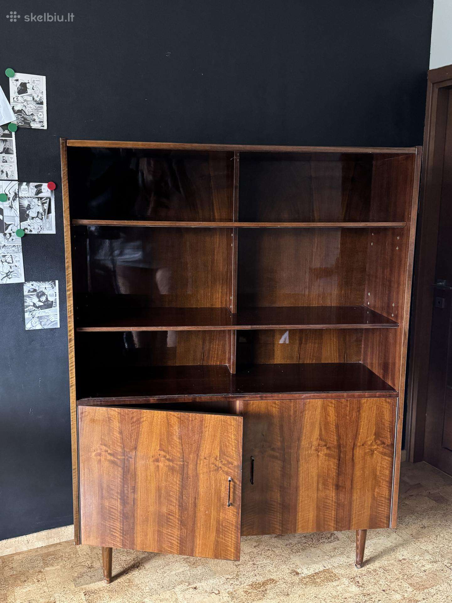 Masyvi Mid-century Modern vintage lentyna / sekcia