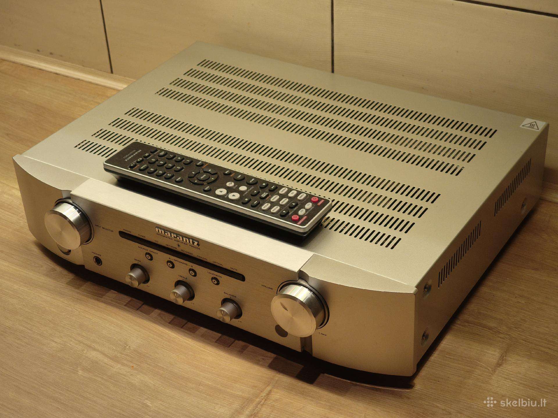 Marantz pm6005 integruotas stiprintuvas su Dac
