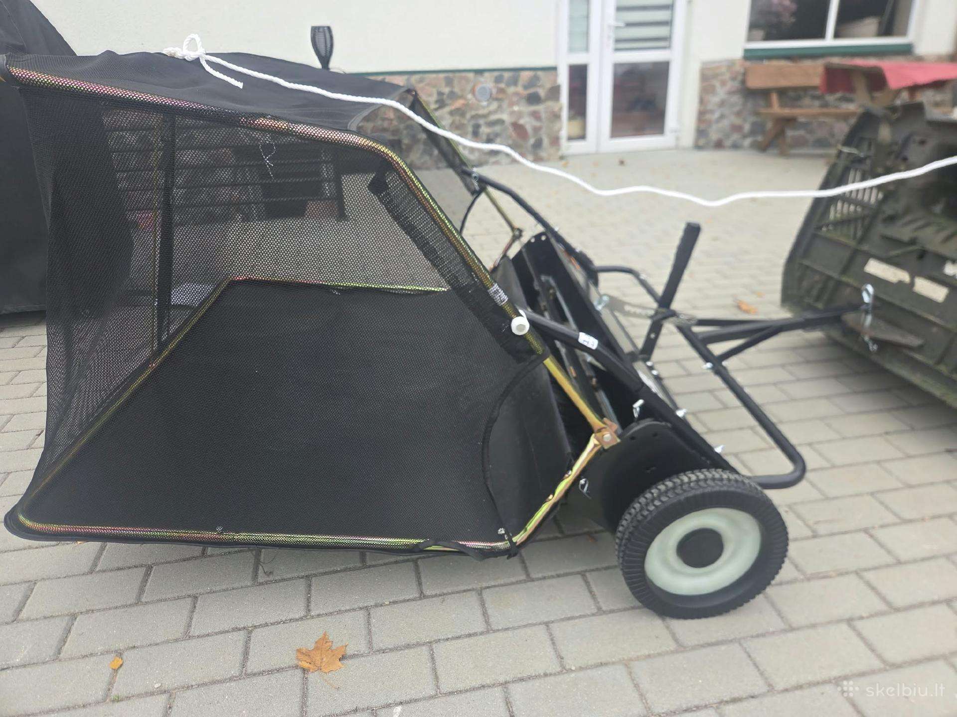 Prikabinamas lapų rinktuvas 122cm pločio