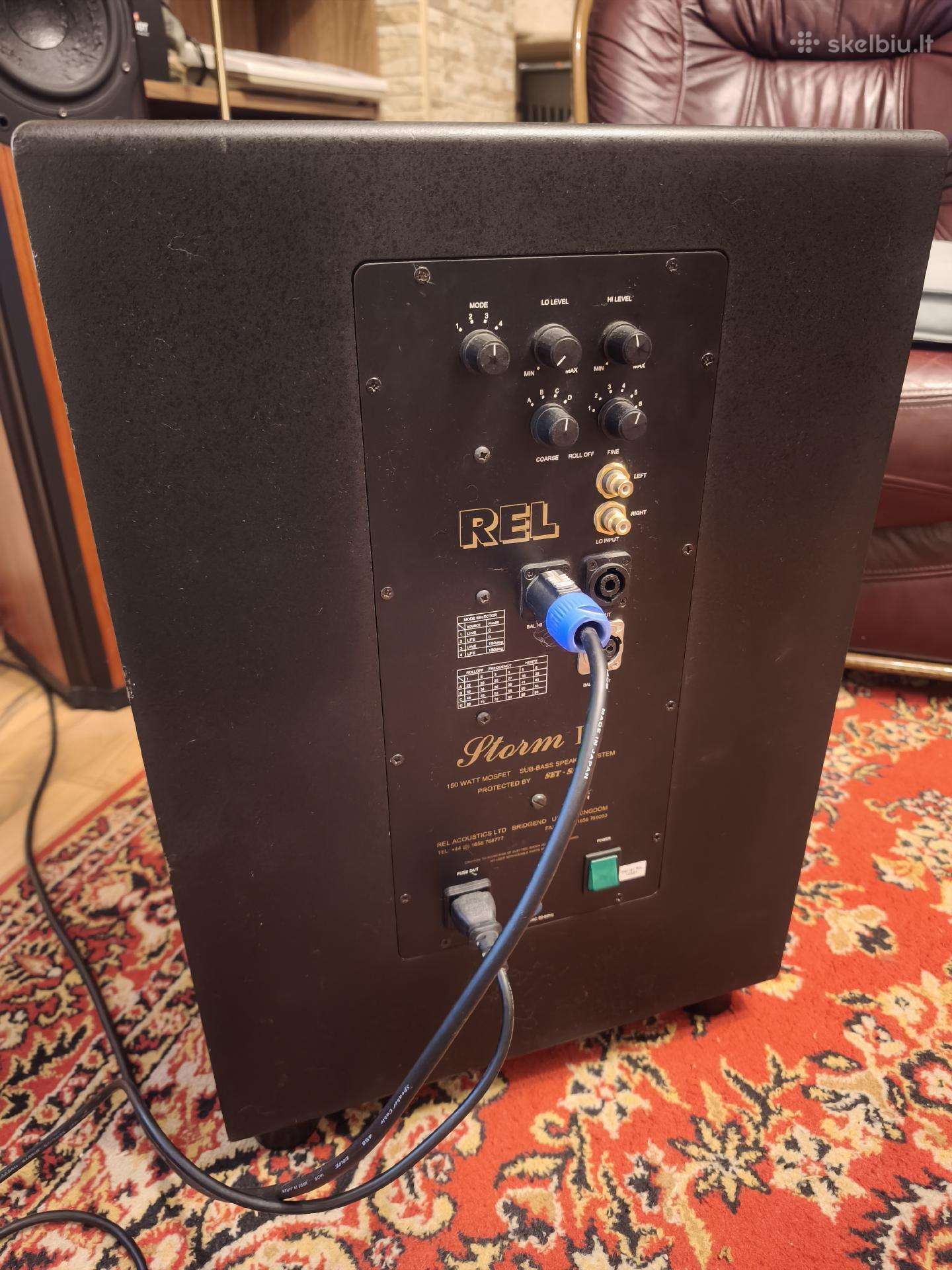 Rel Storm 3 subwoofer