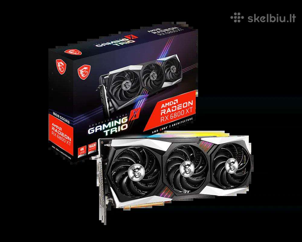 Msi Radeon Rx 6800 XT Gaming X Trio