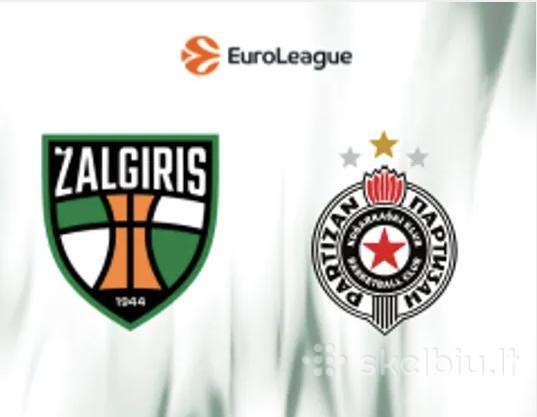 Žalgiris - Partizan 1 bilietas (Sidabrinė zona)