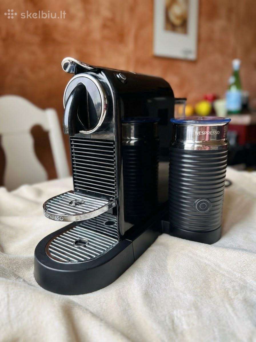 Nespresso Citiz & Milk kavos aparatas su plakikliu