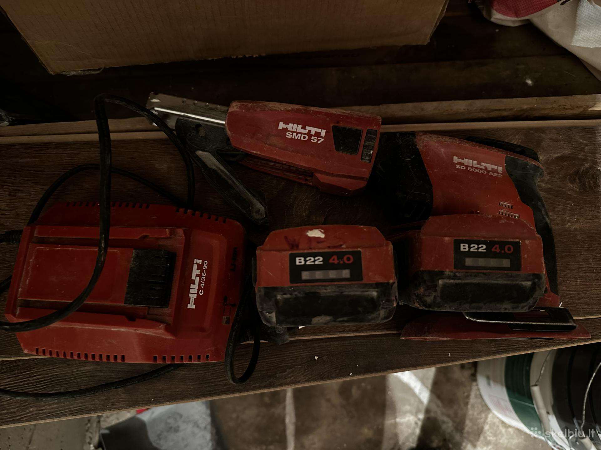Parduodamas „hilti“ gipso kartono suktukas Sd 5000