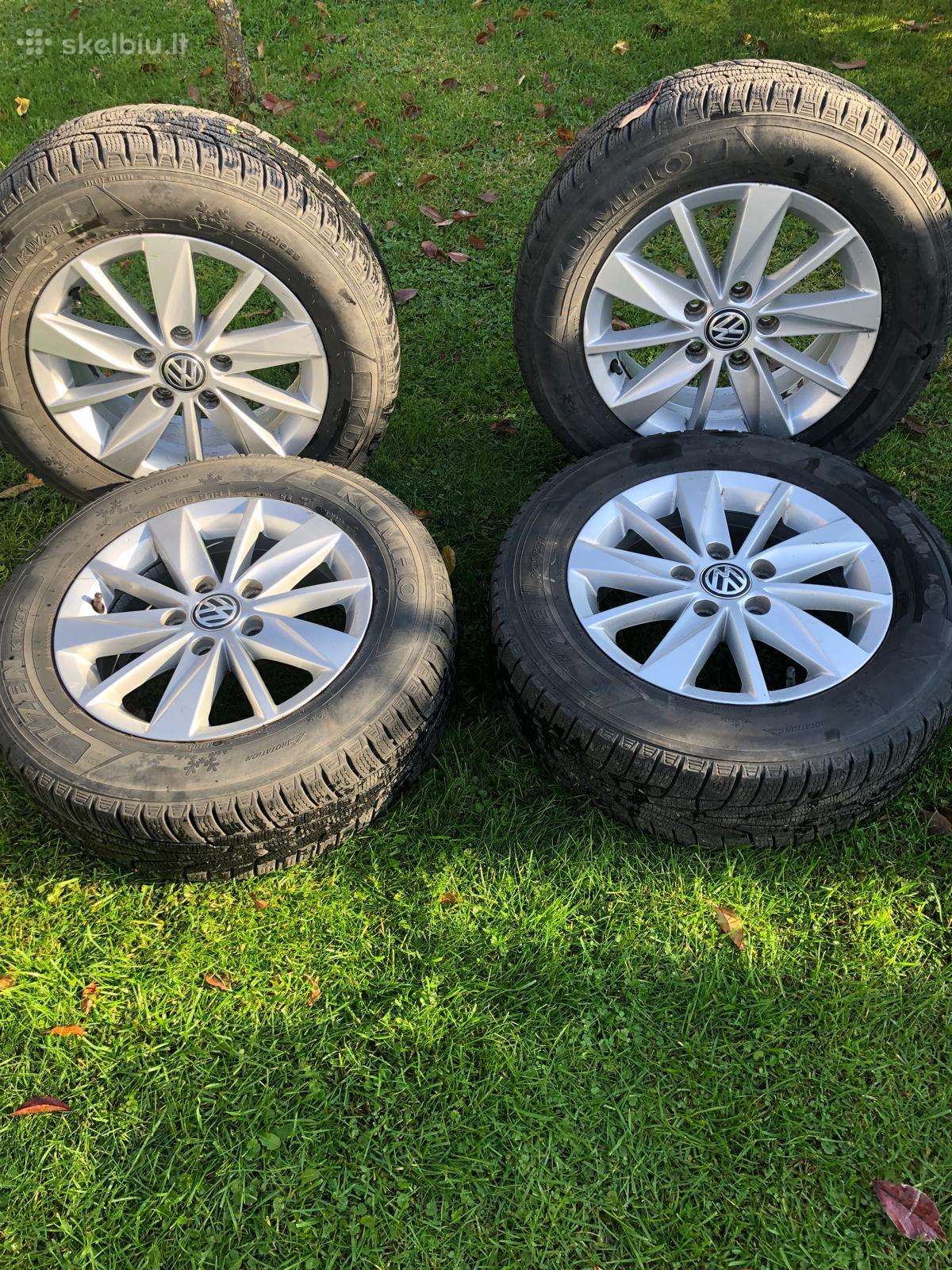 Parduodami VW r15 ratlankiai su padangom