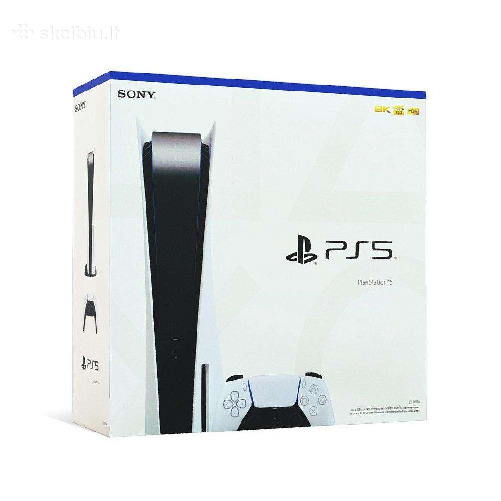 Playstation 5 Fat Disc 825gb + du pultai