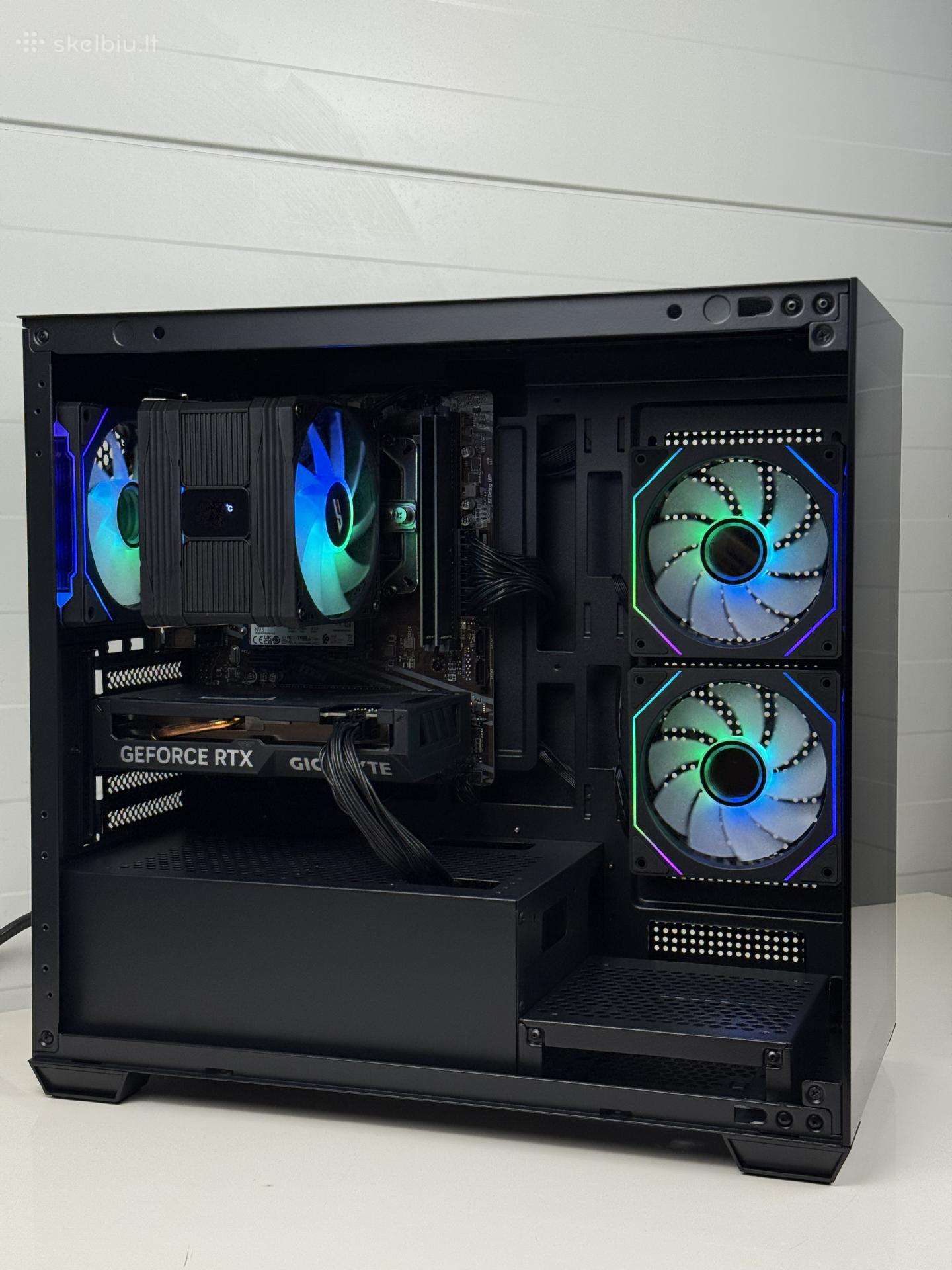 Stacionarus Kompiuteris Rtx 4060 Ryzen 5 16gb 1tb