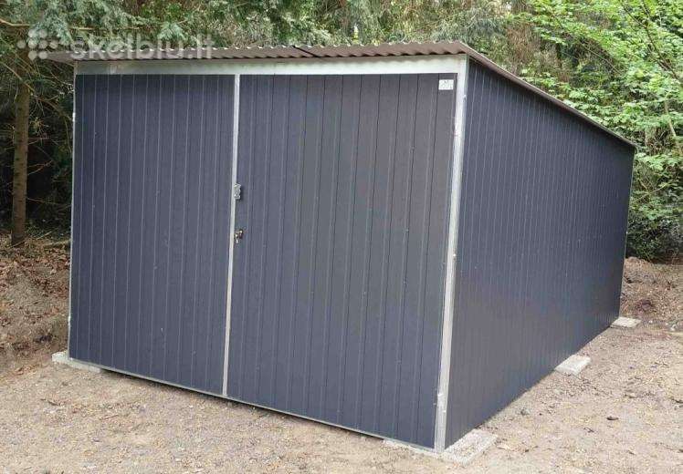 Garažas 15m2 - 750€ su pristatymu ir surinkimu