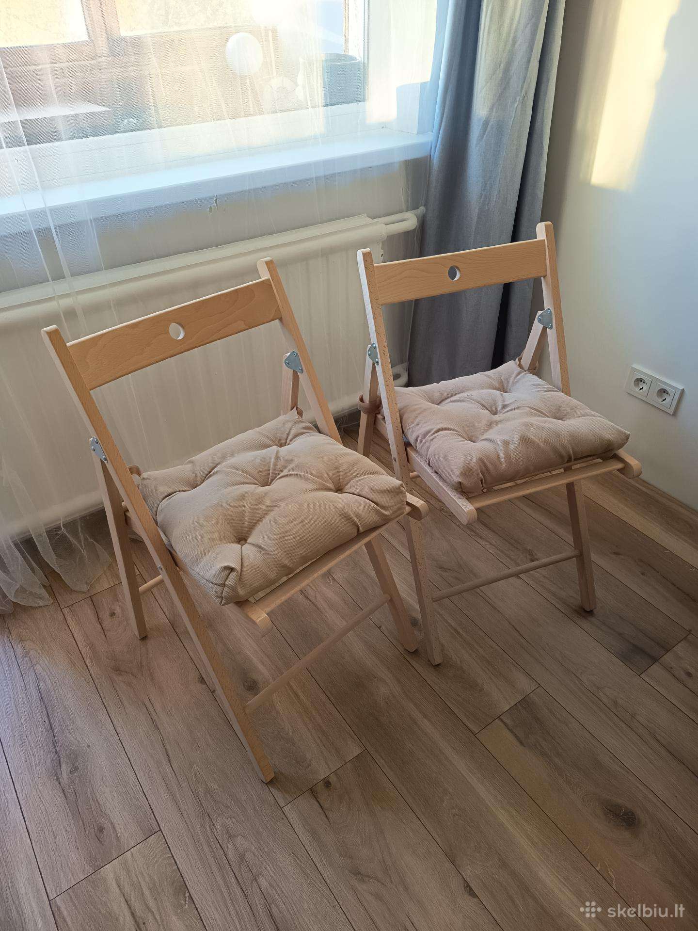 2vnt Ikea Frosvi sulankstomos kėdės