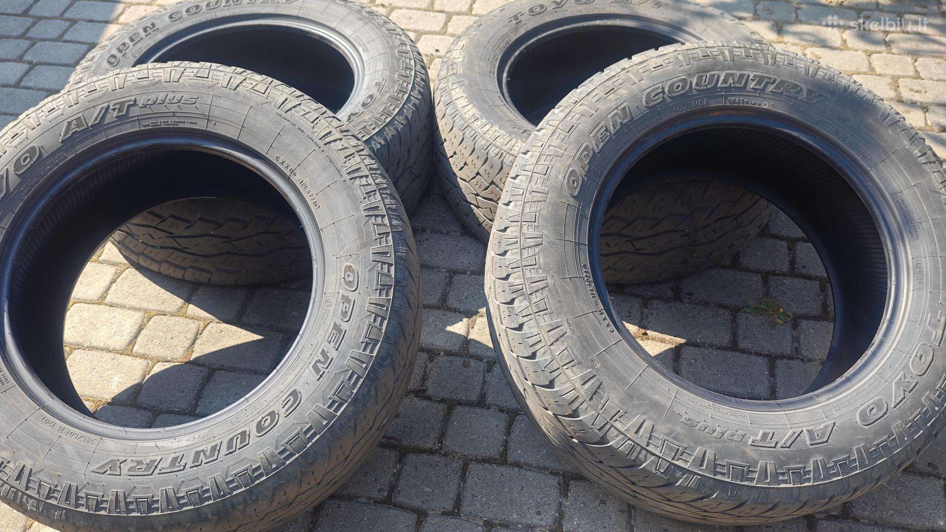 Universalios padangos Toyo A/t + 285 60 R18 120t