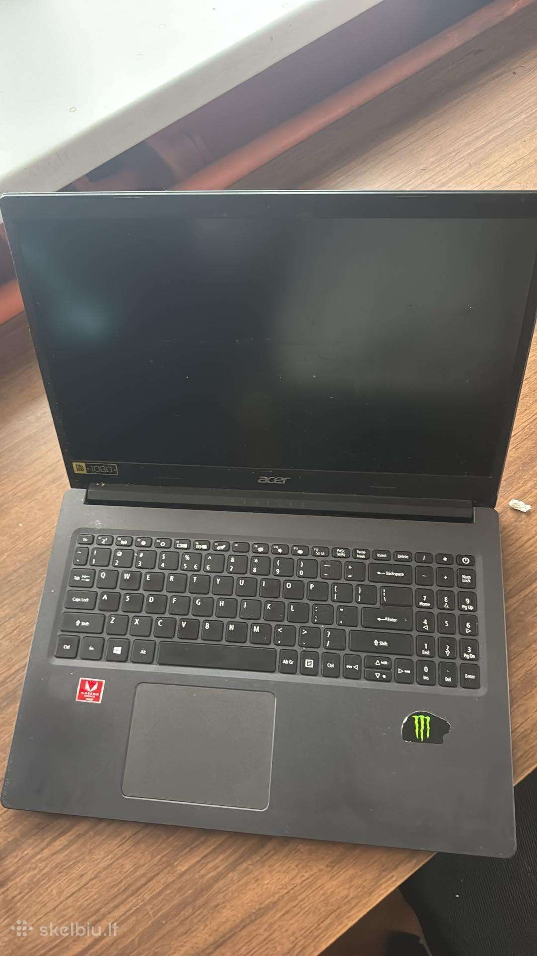 Parduodamas nešiojamas kompiuteris Acer Aspire 3