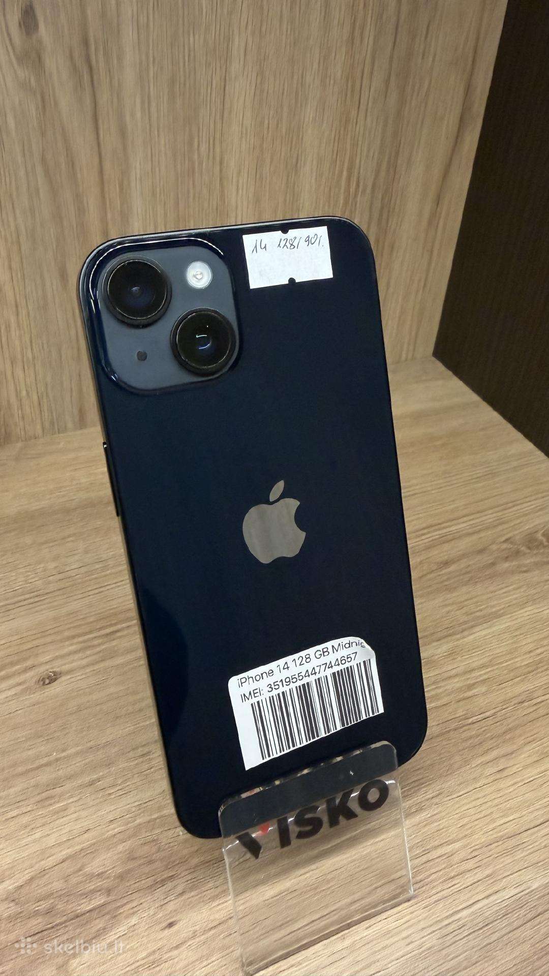 Naudoti iPhone 14 128gb