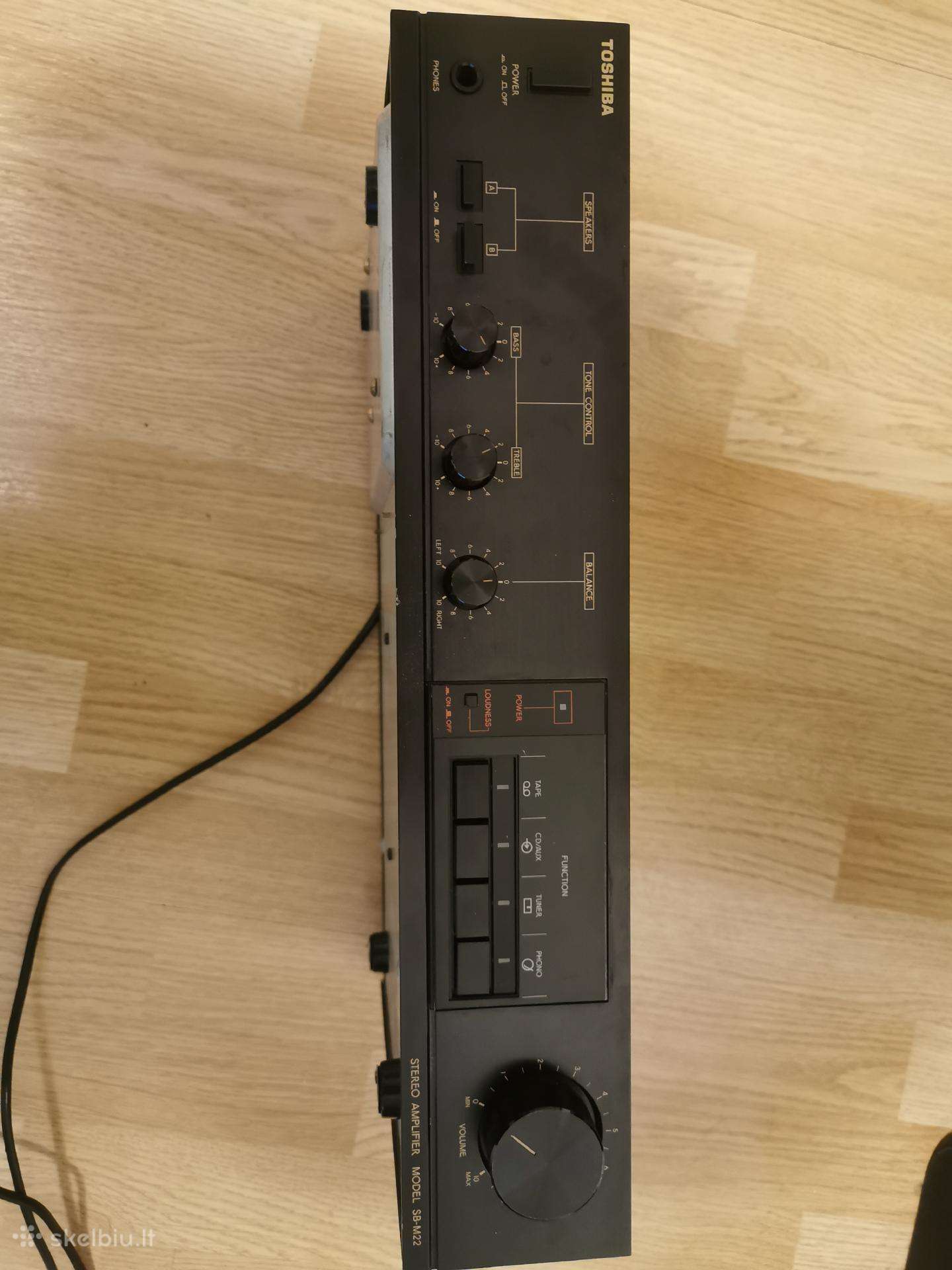 Stiprintuvas Toshiba SB-m22 stereo amplifier