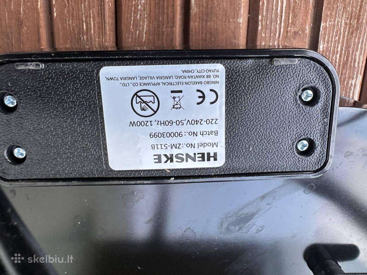 Dviguba vaflinė Henske Zm-511b (1200w, širdelių fo
