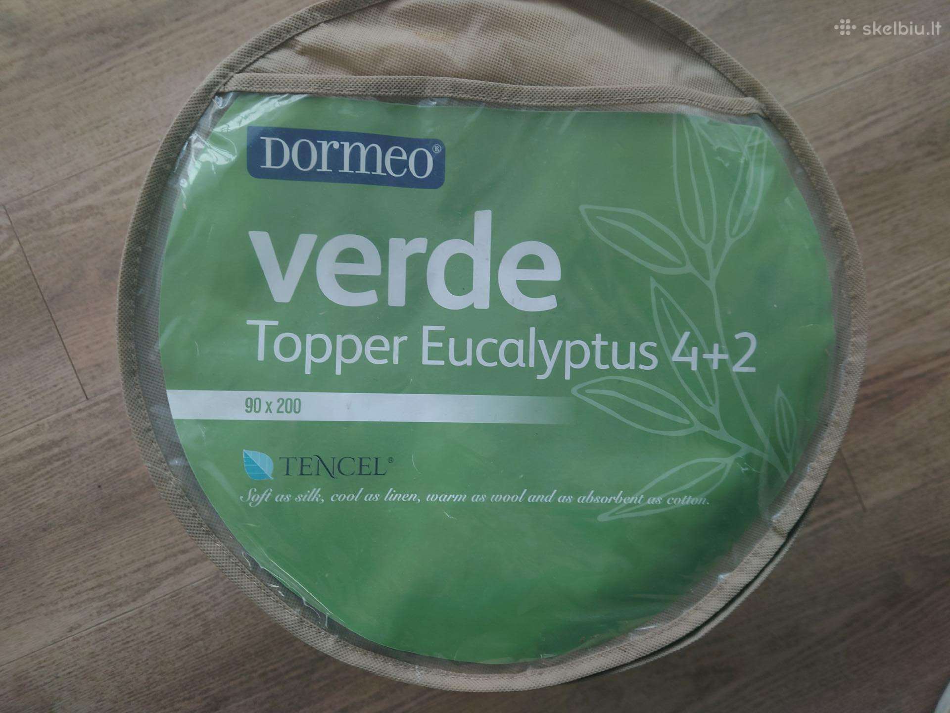 Dormeo antčiužinis Verde 90x200