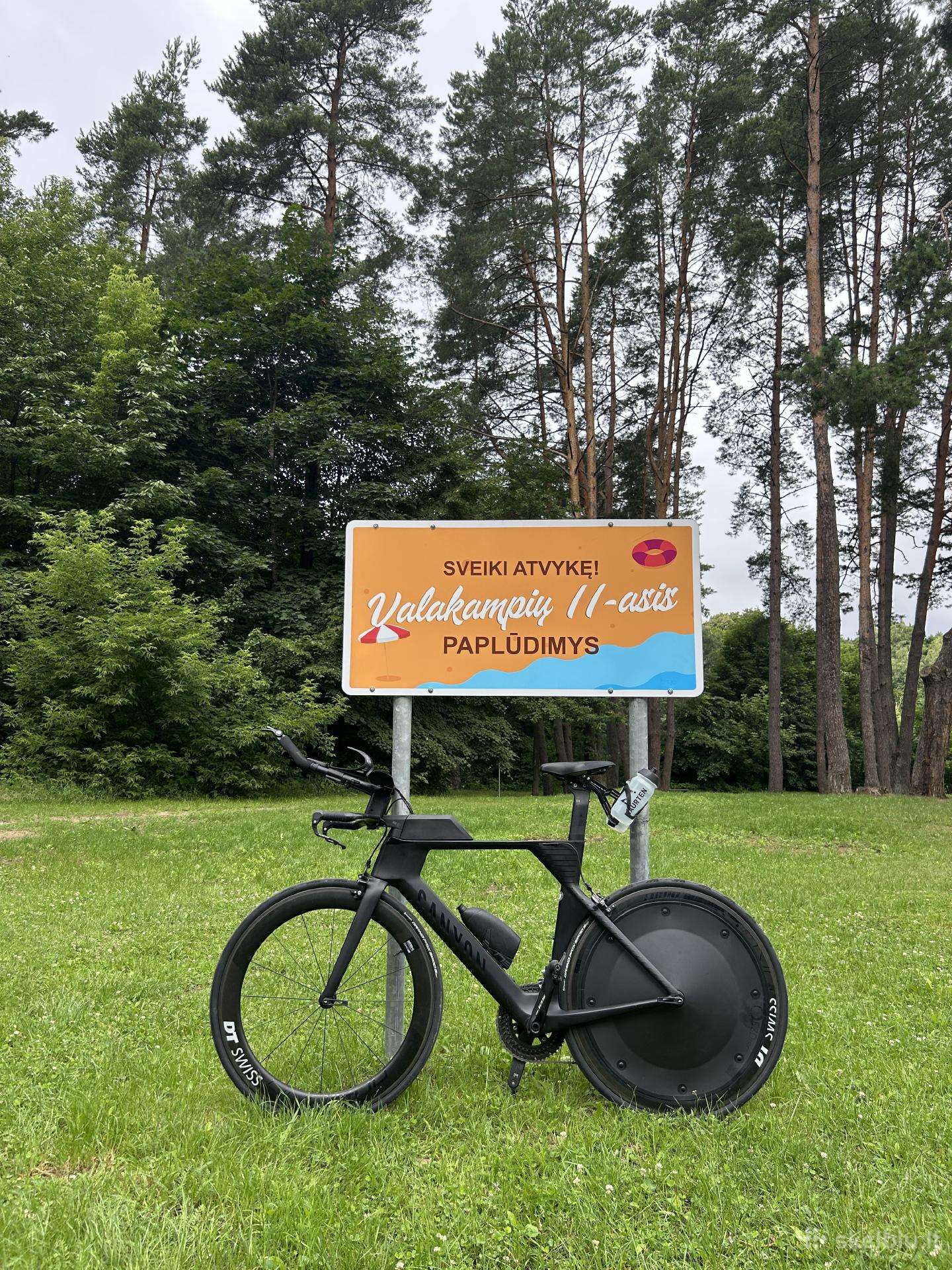 Triatlono plento dviratis speedmax cf7 Canyon