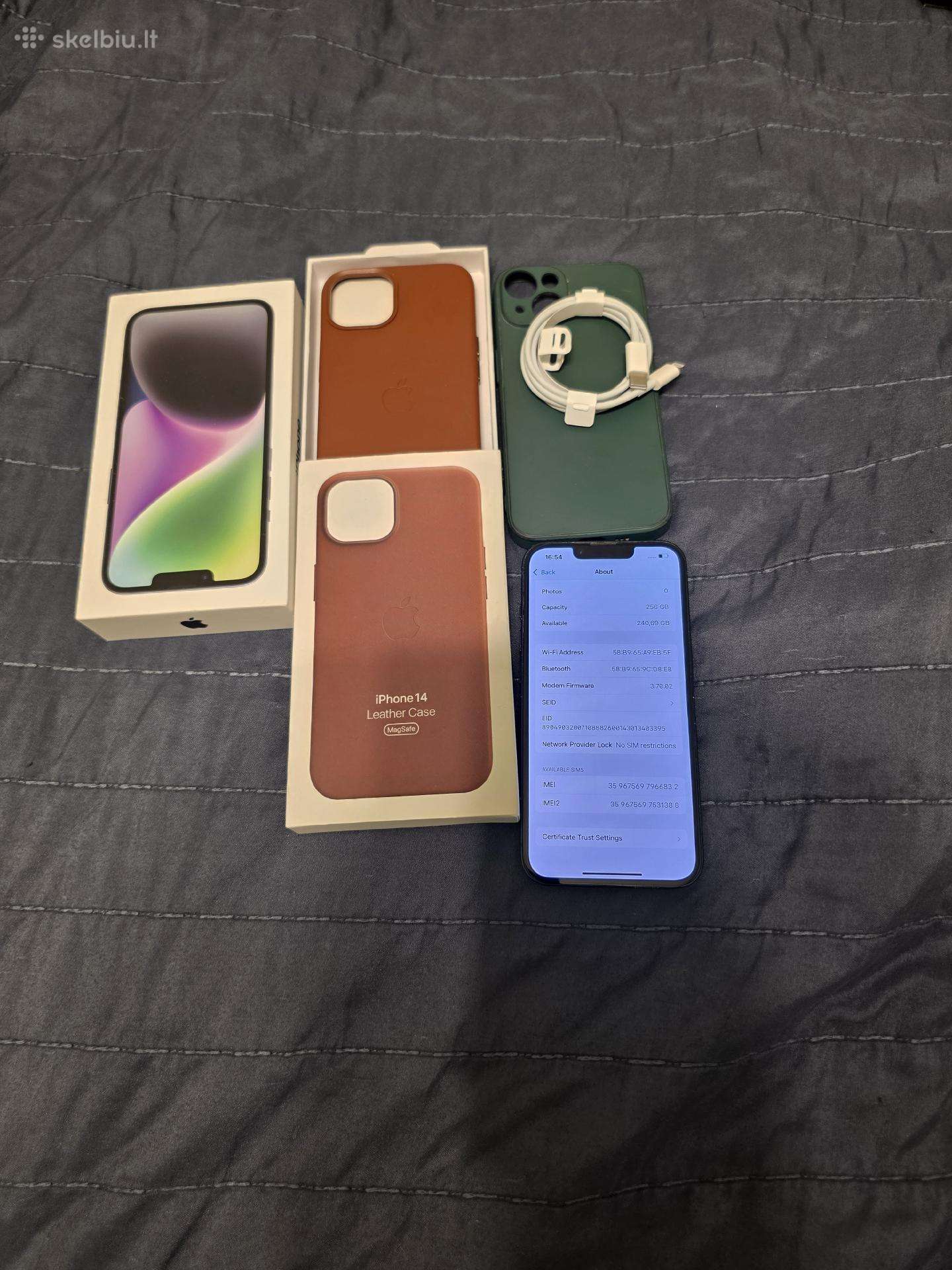 iPhone 14/256 GB,100%