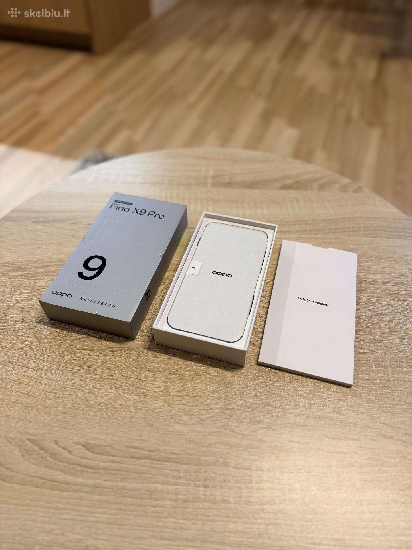 Naujas! Oppo X9 Pro, 512/16gb Charcoal