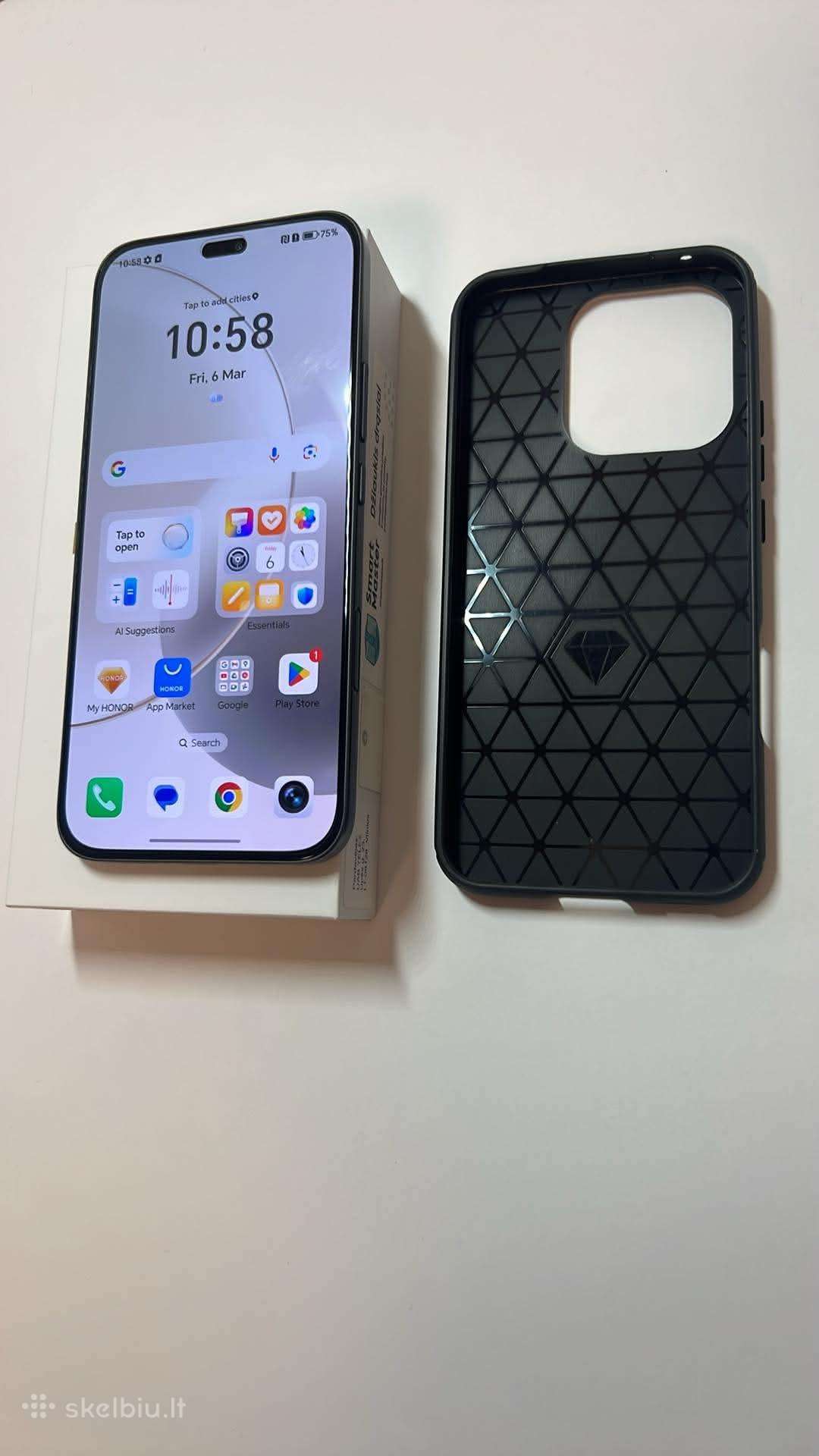 Honor 400lite(256gb)5G Juodas