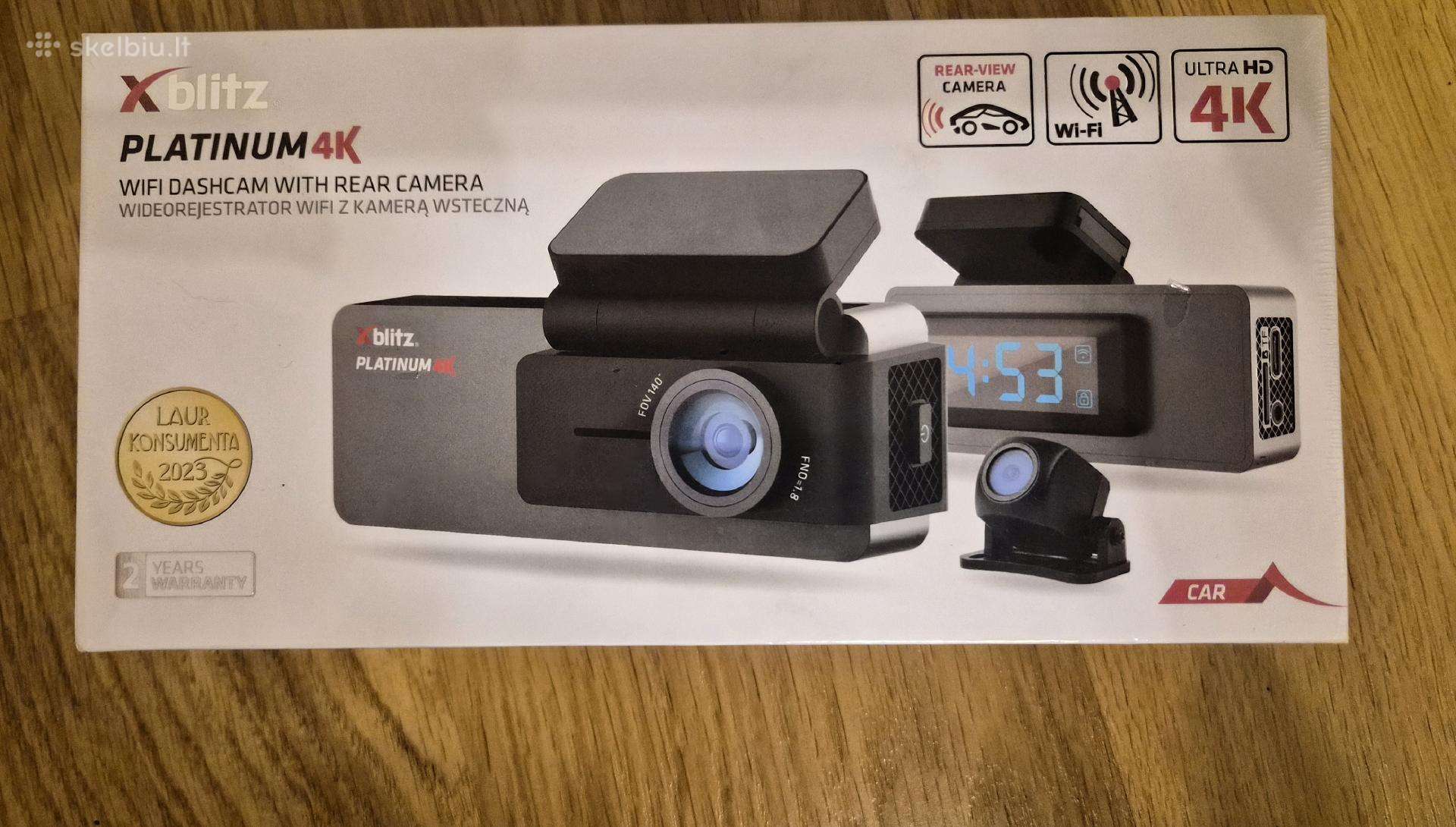 Vaizdo registratorius Xblitz Platinum 4k