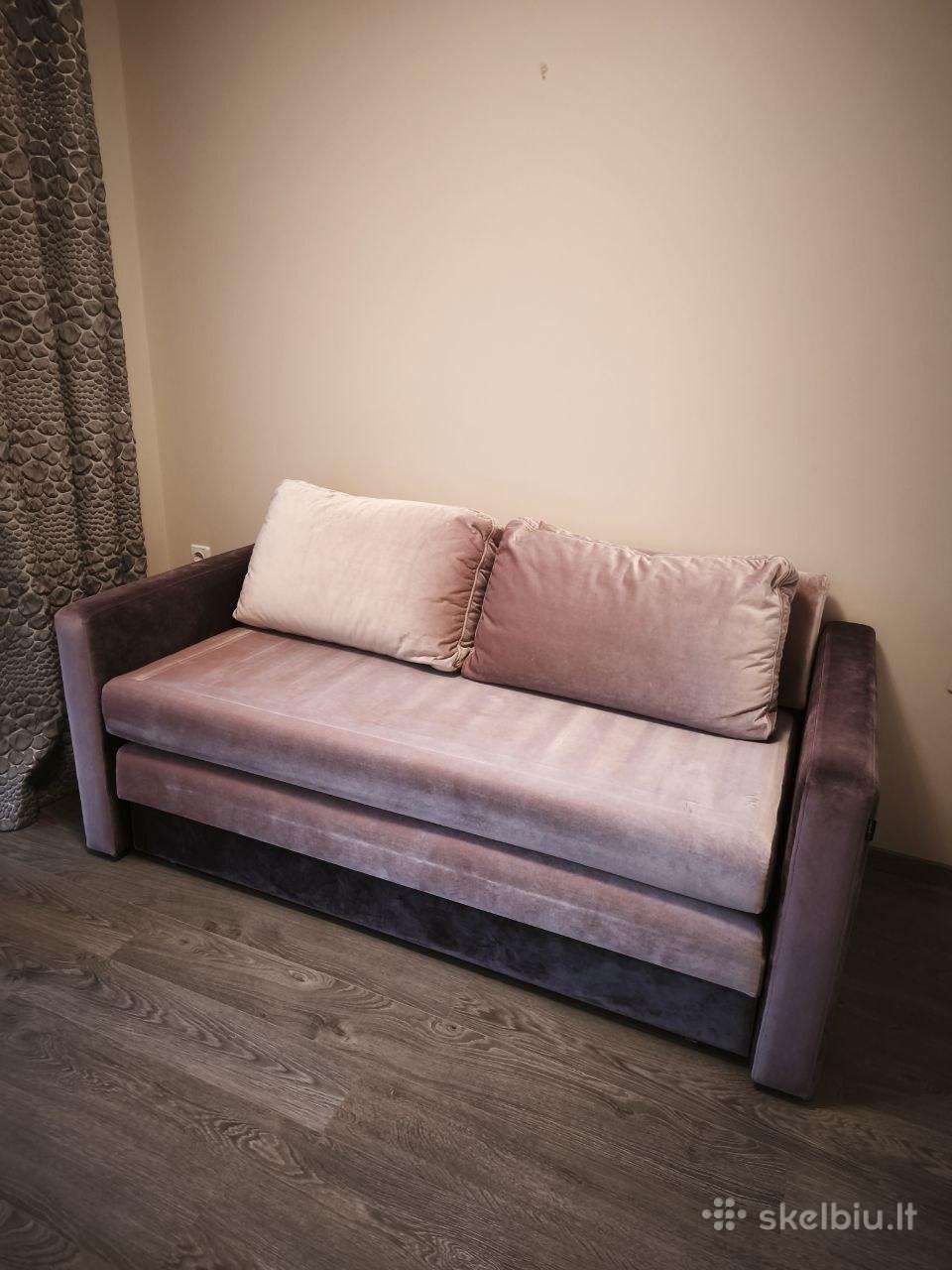 Sofa-lova / patalinės dėže /150cm miegojimo plotas