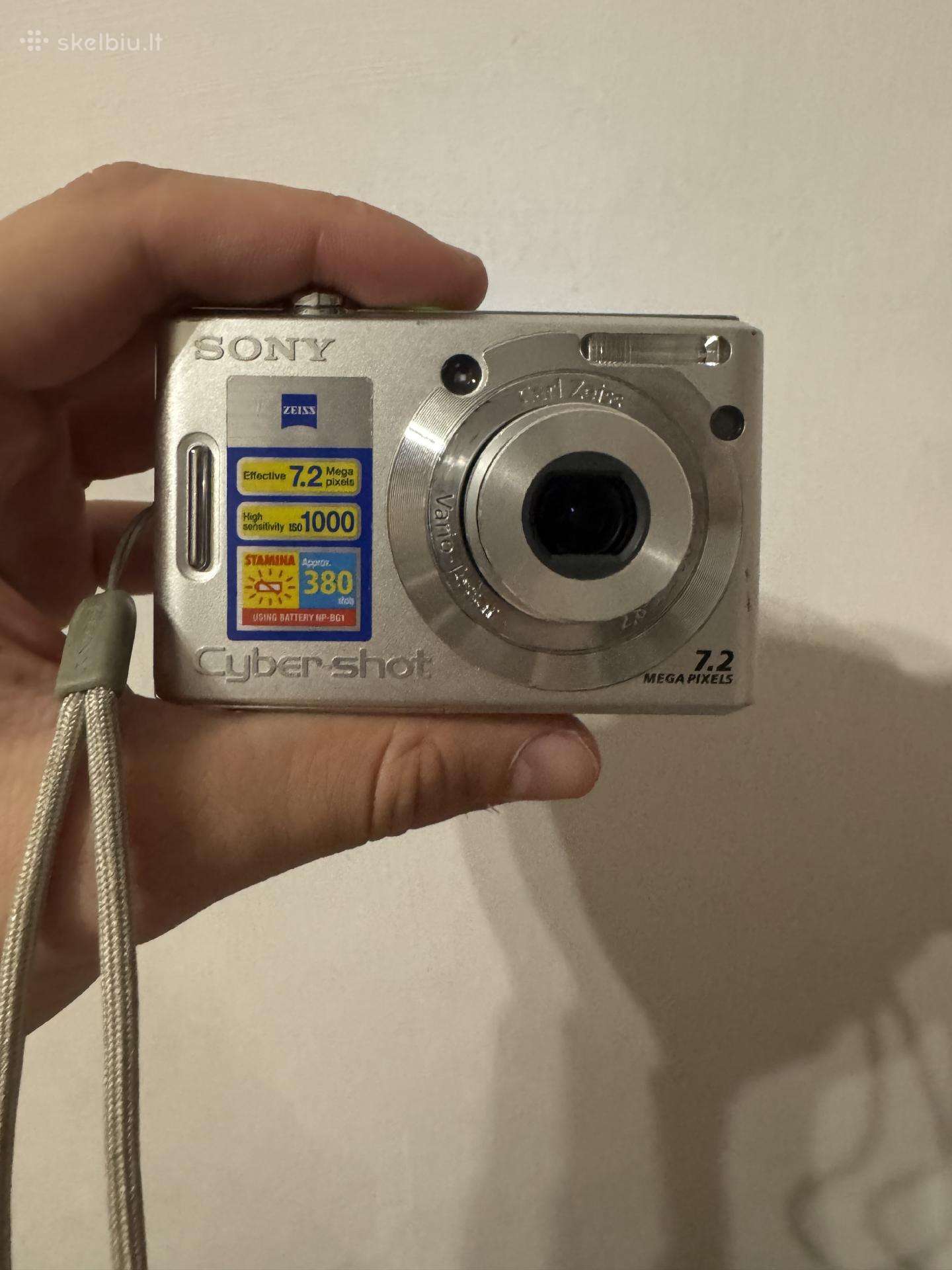 Sony Cyber-shot Dsc-w35 skaitmeninis fotoaparatas