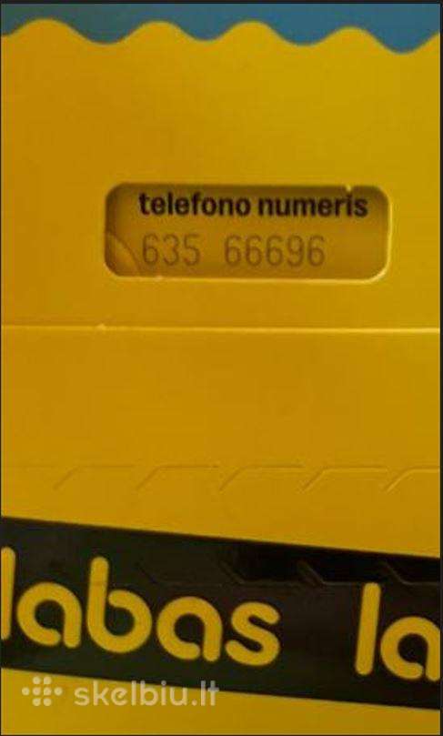 Gražus telefono numeris