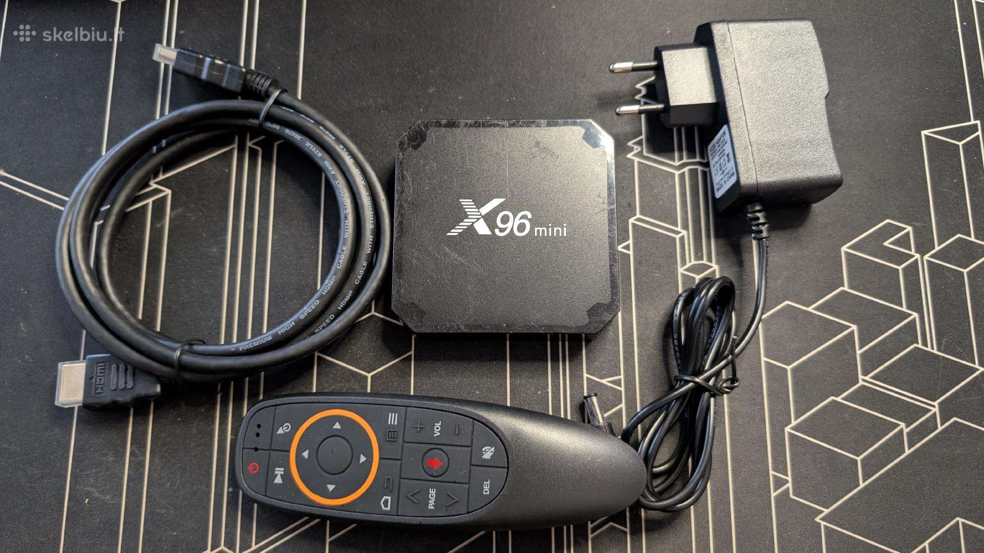X96 mini 4k Android TV priedėlis (2gb/16gb)