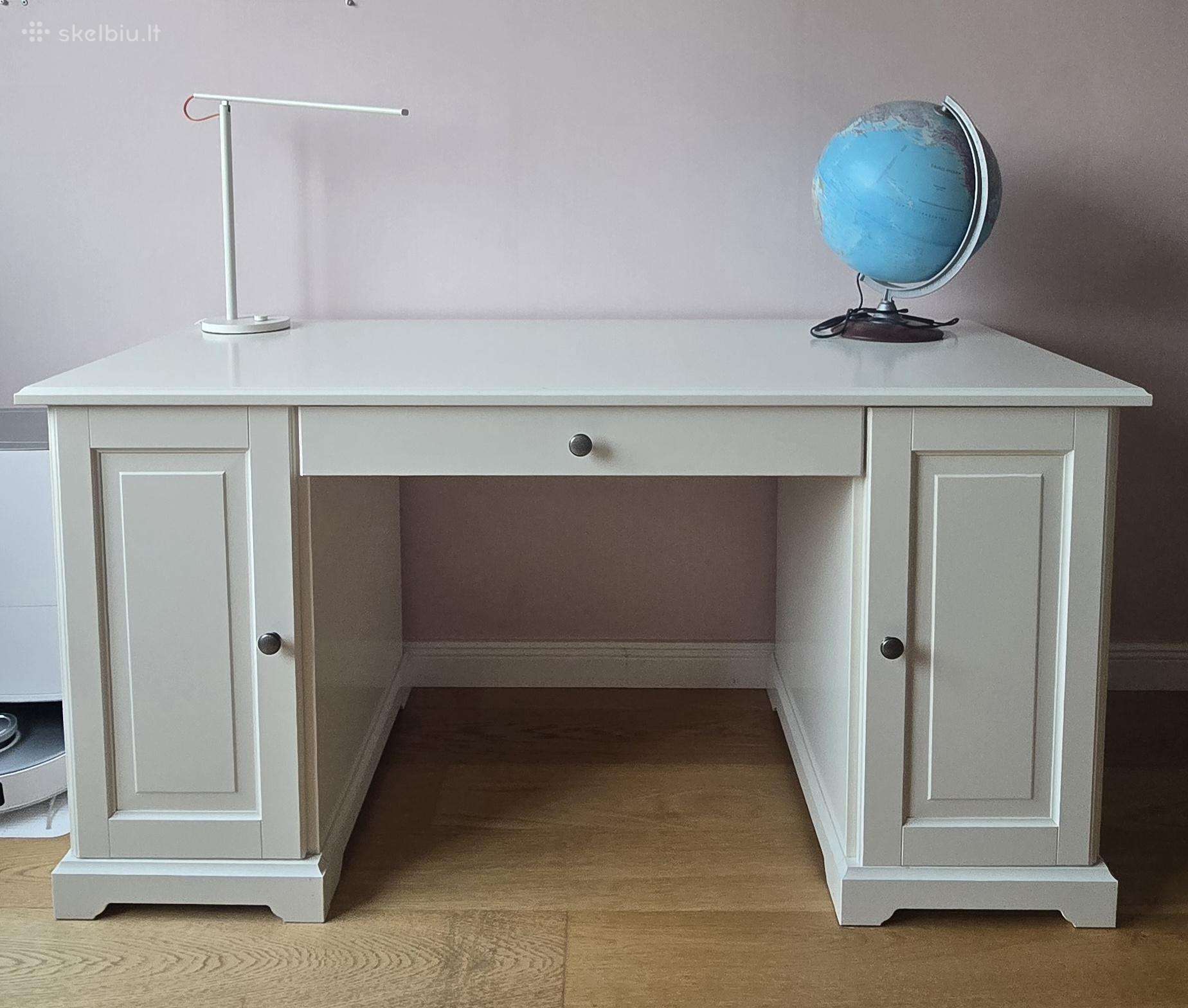 Ikea Liatorp - klasikinis baltas rašomasis stalas