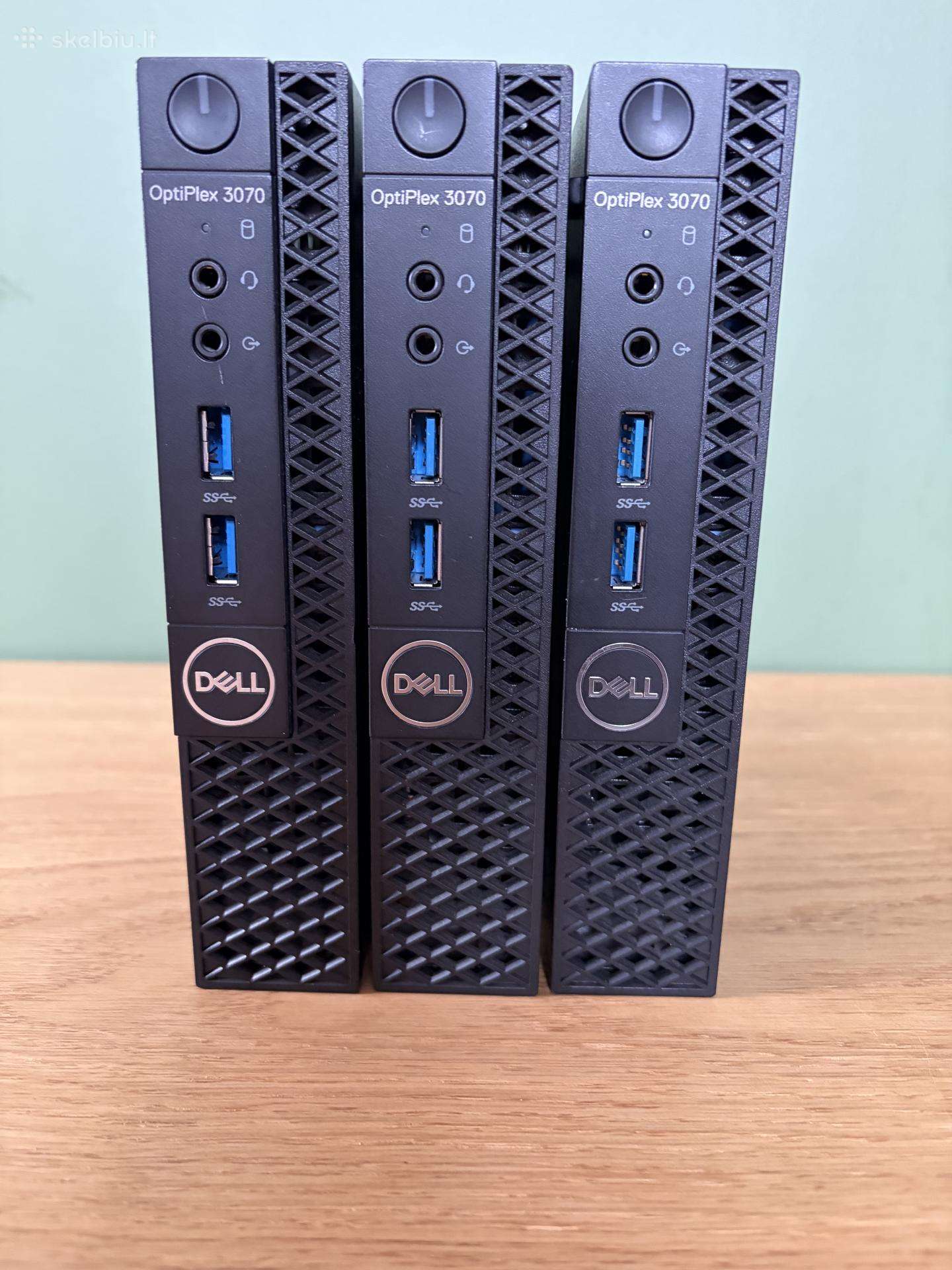 3x Dell Optiplex 3070 Micro i3-9100t / 16gb / 256g