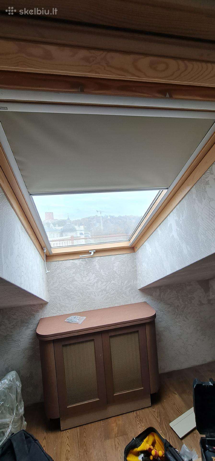 Velux roletai. Naudoti, nuimti.