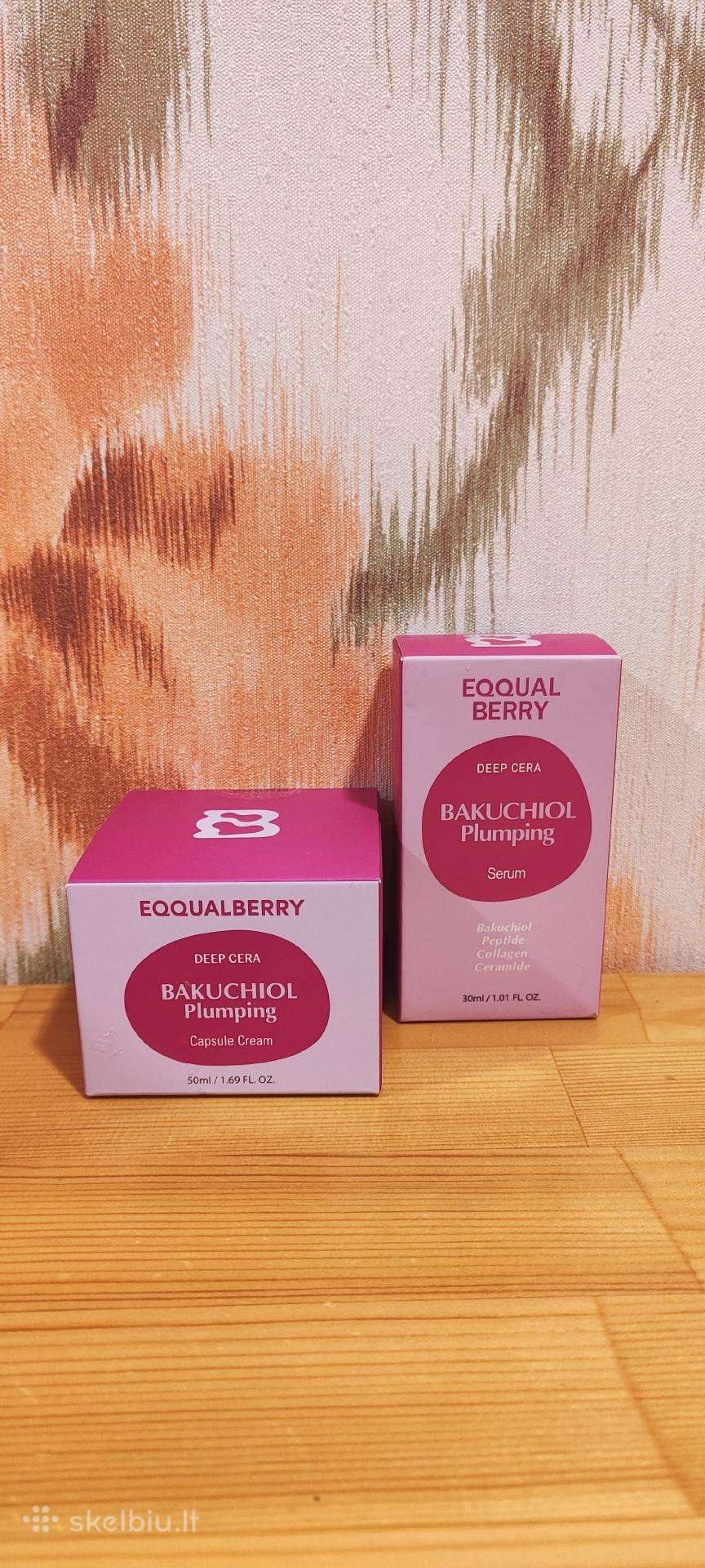 Eqqualberry Bakuchiol(vegan) kremas+serumas