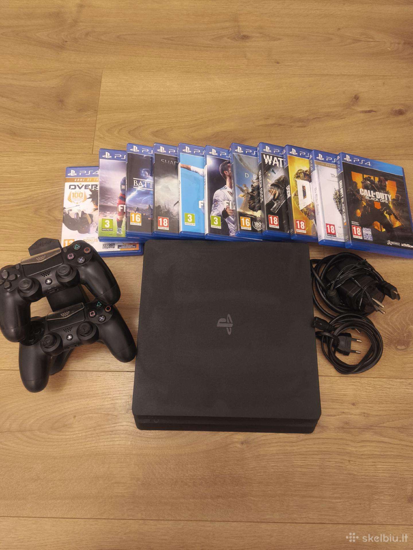 Ps4 Slim 1tb + 11 žaidimų