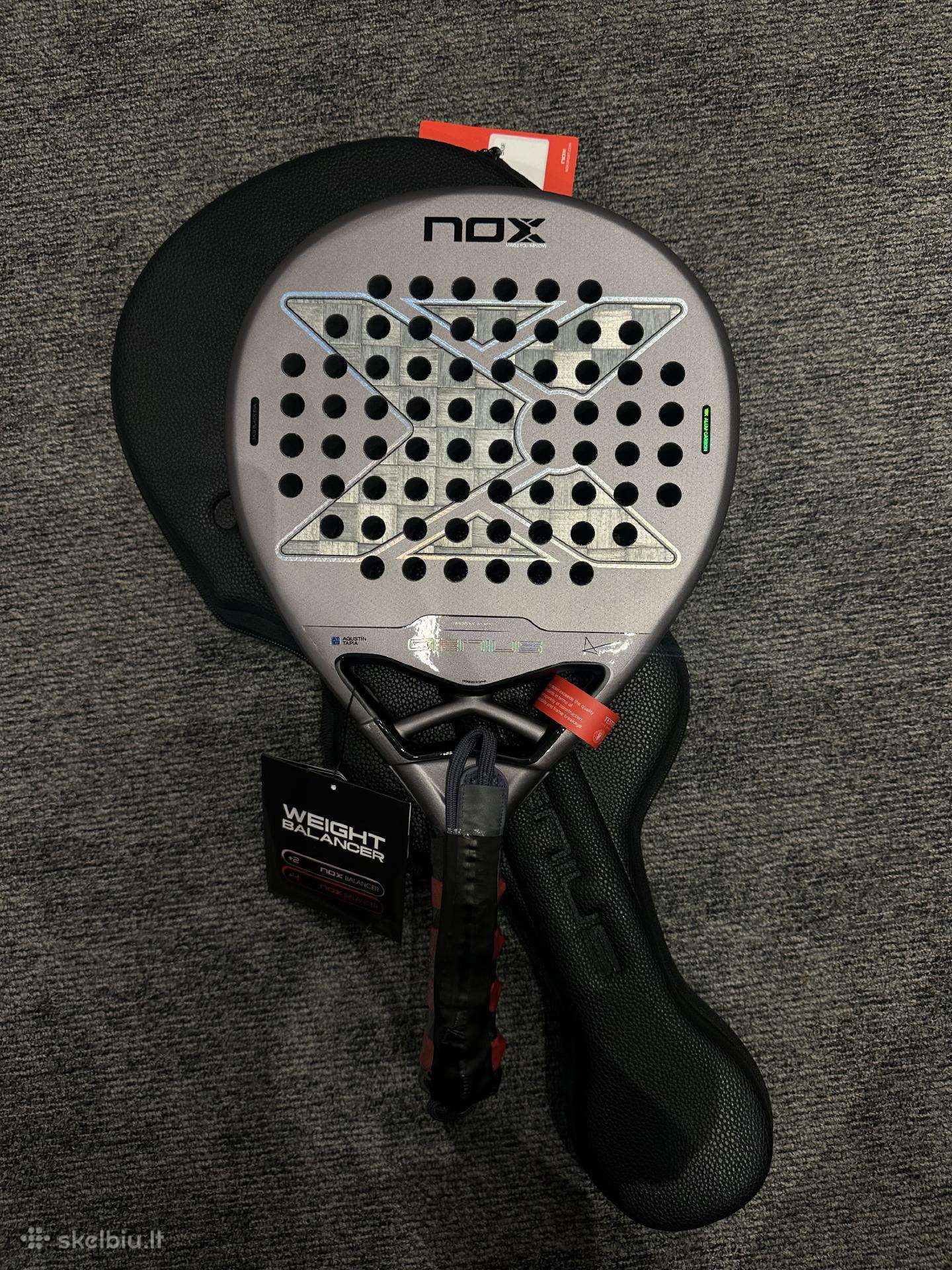 Padelio raketė Nox Genius Alum 2027